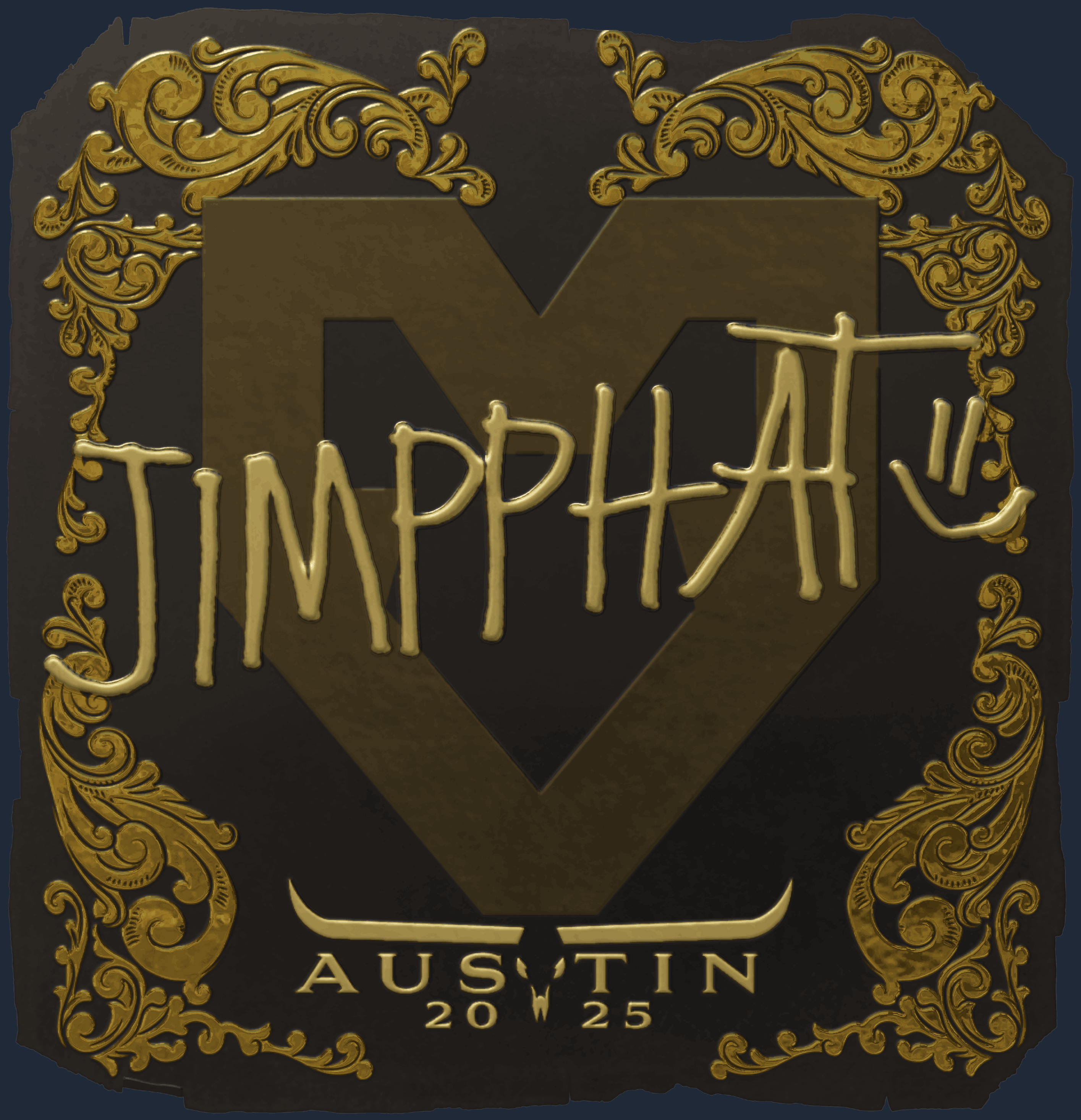 Sticker | Jimpphat (Gold) | Austin 2025 Image