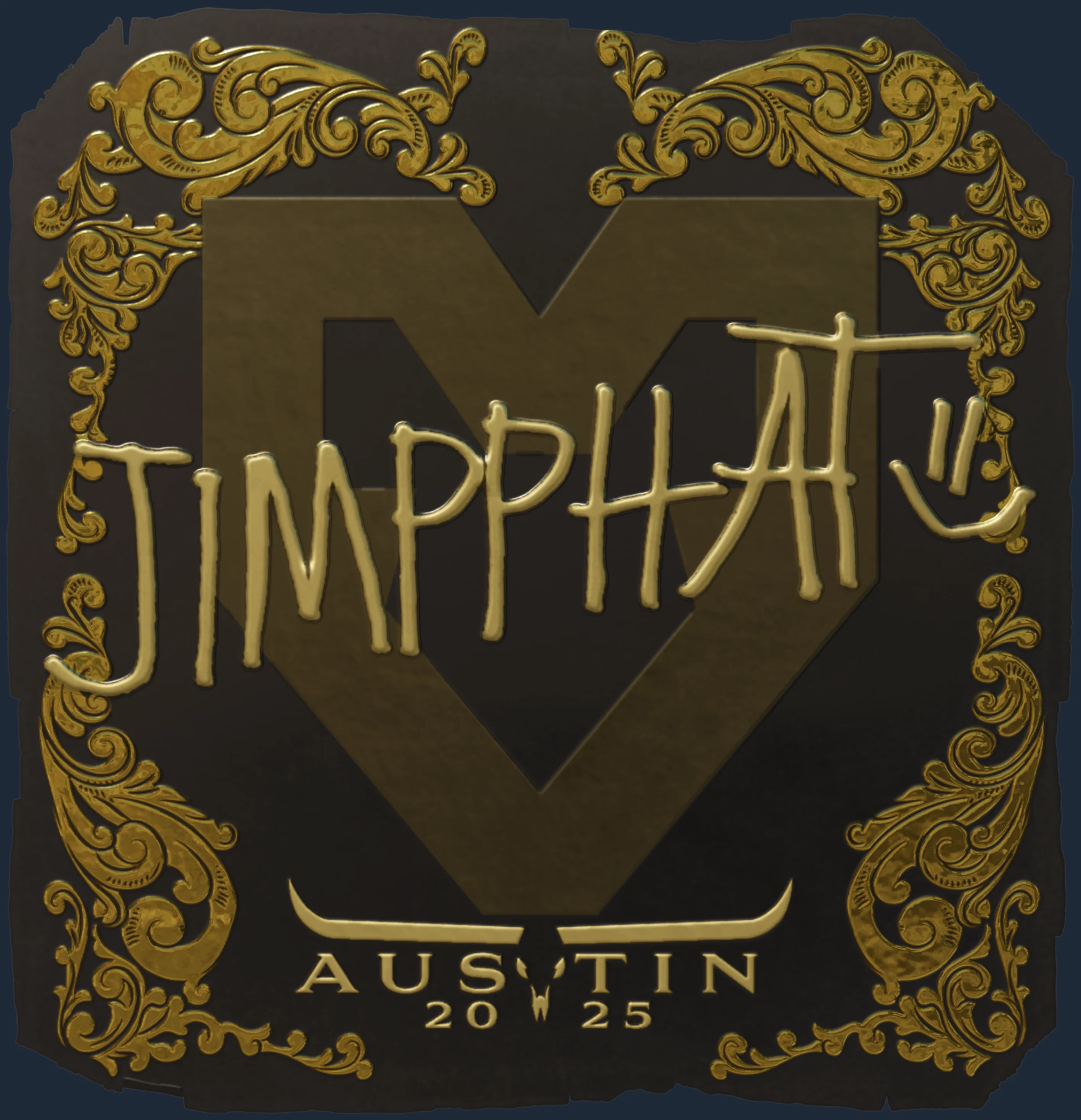 Sticker | Jimpphat (Gold) | Austin 2025 Image