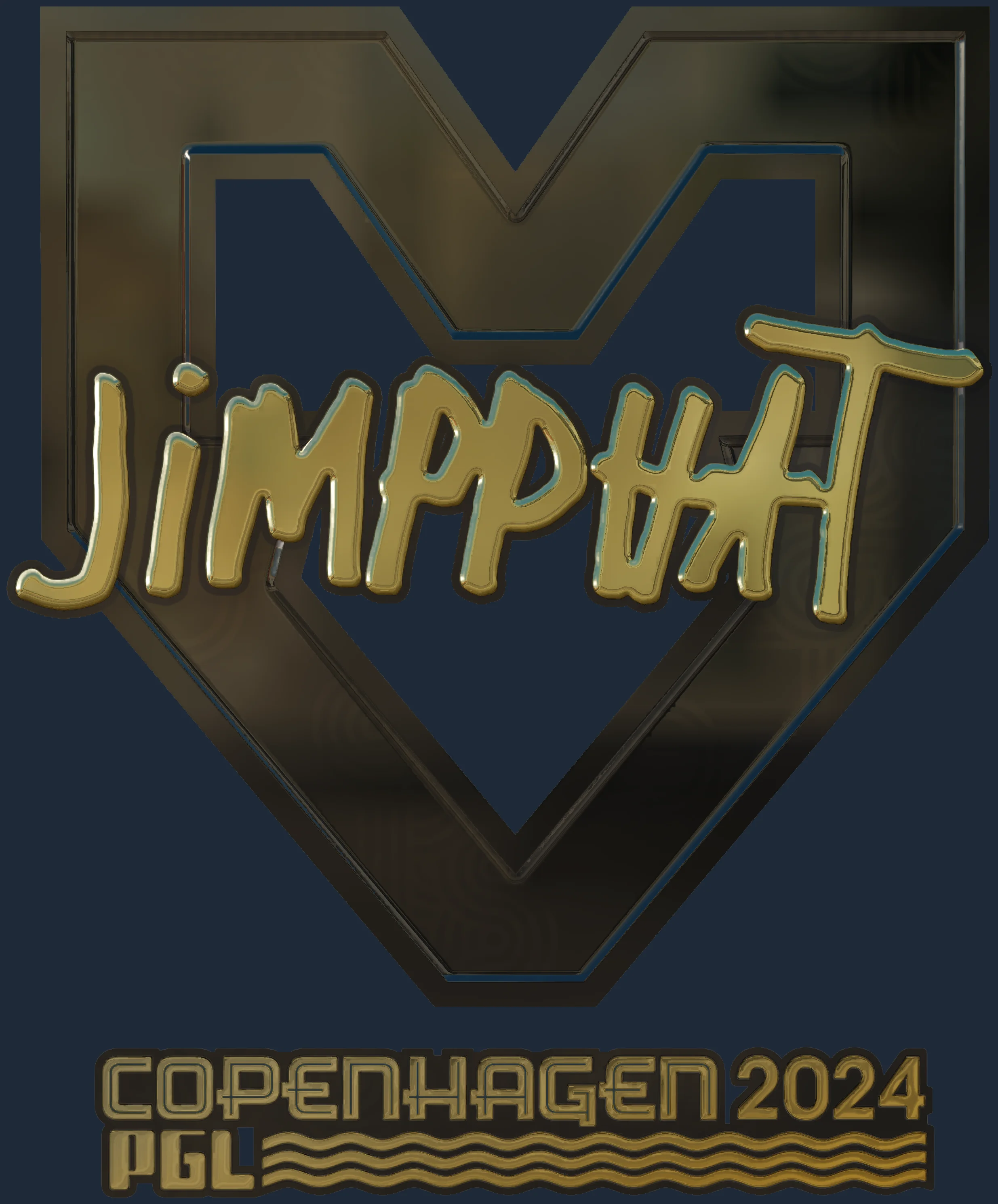 Sticker | Jimpphat (Gold) | Copenhagen 2024 Image