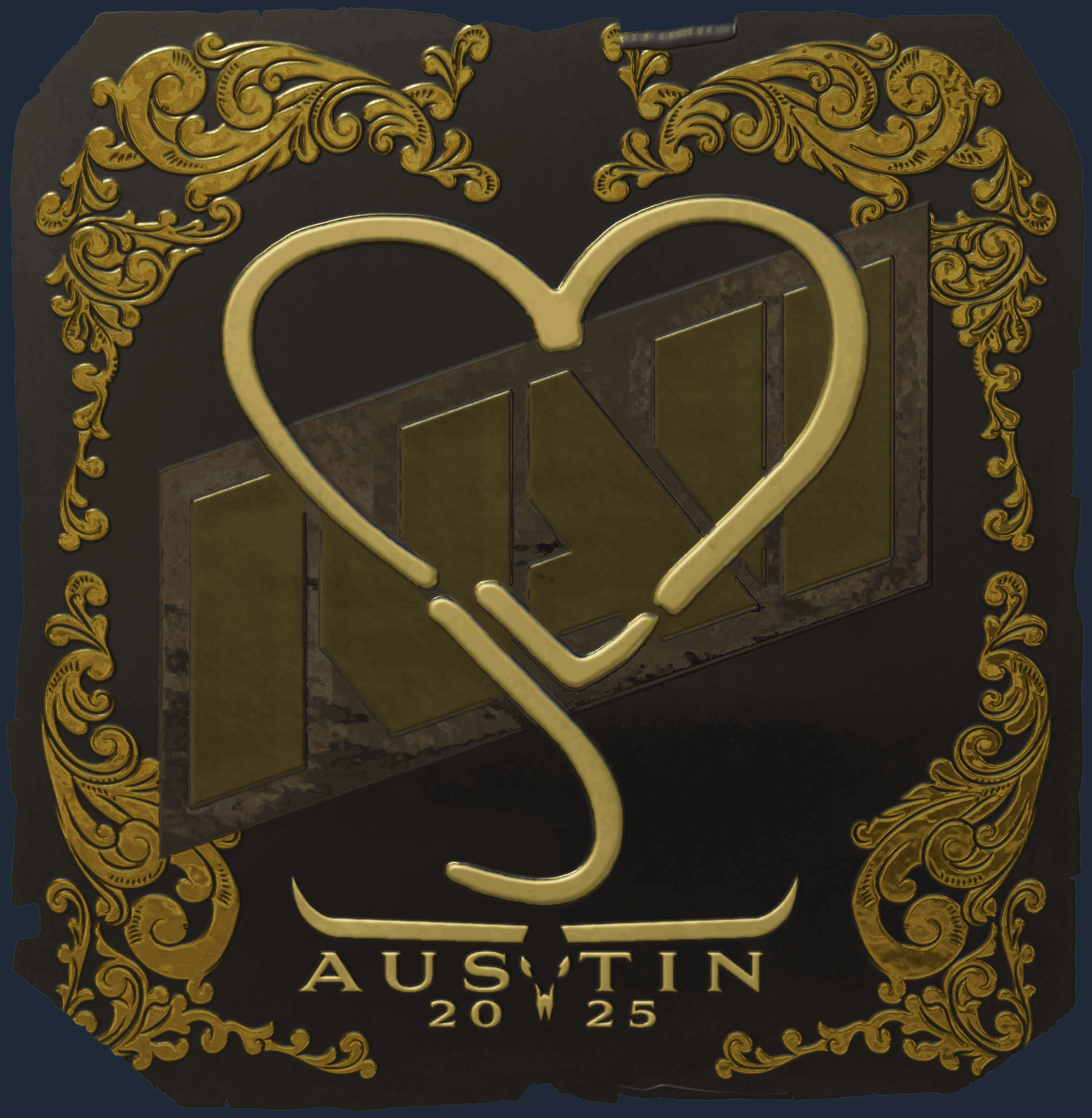 Sticker | jL (Gold) | Austin 2025 Image