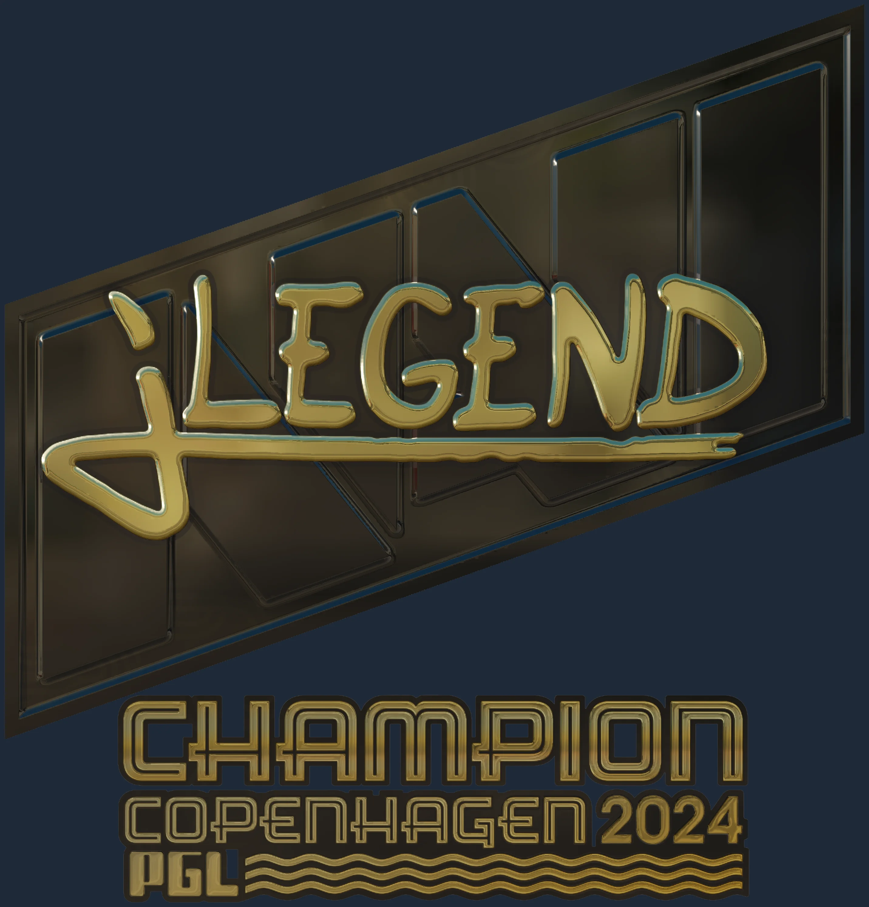 Sticker | jL (Gold, Champion) | Copenhagen 2024 Image