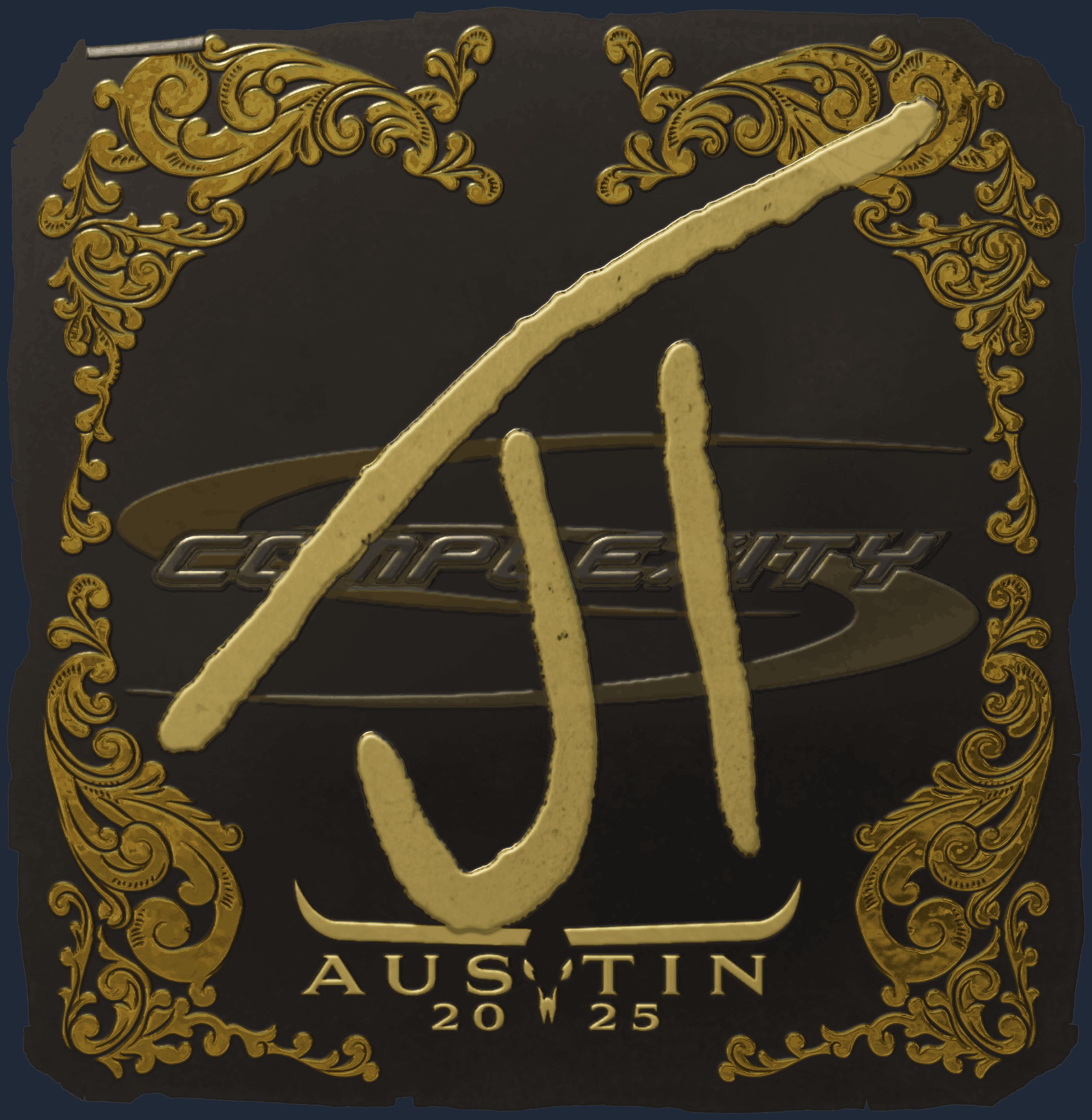 Sticker | JT (Gold) | Austin 2025 Image