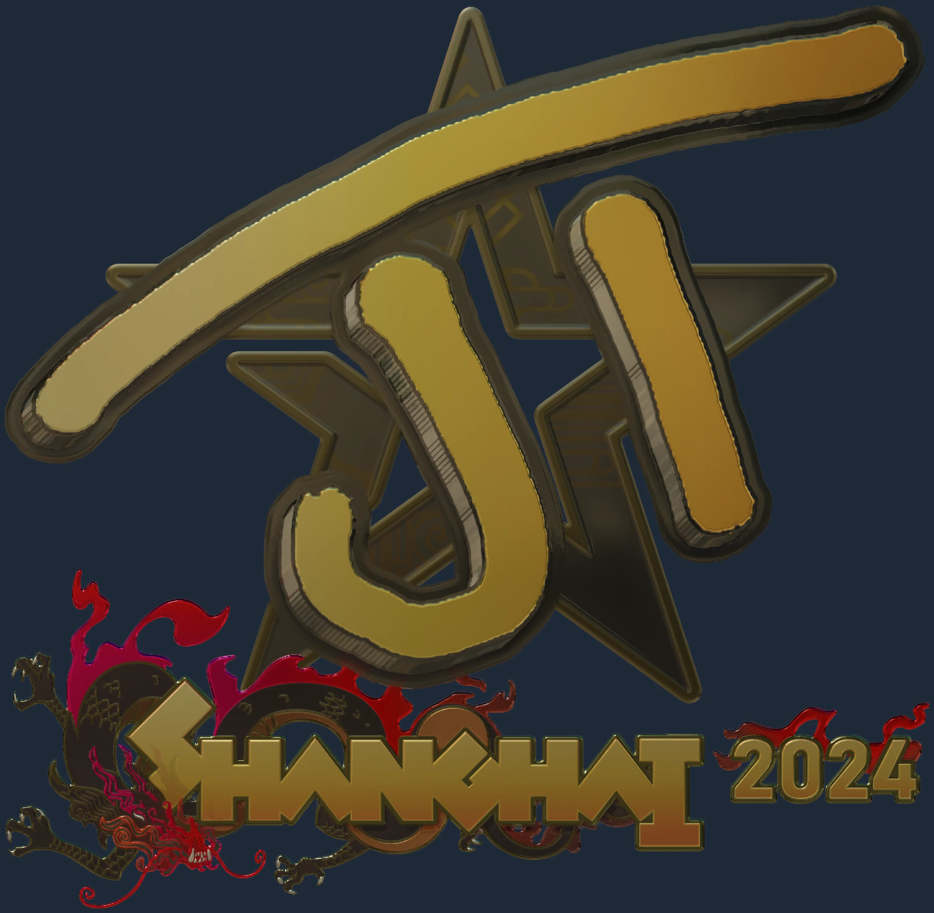 Sticker | JT (Gold) | Shanghai 2024 Image