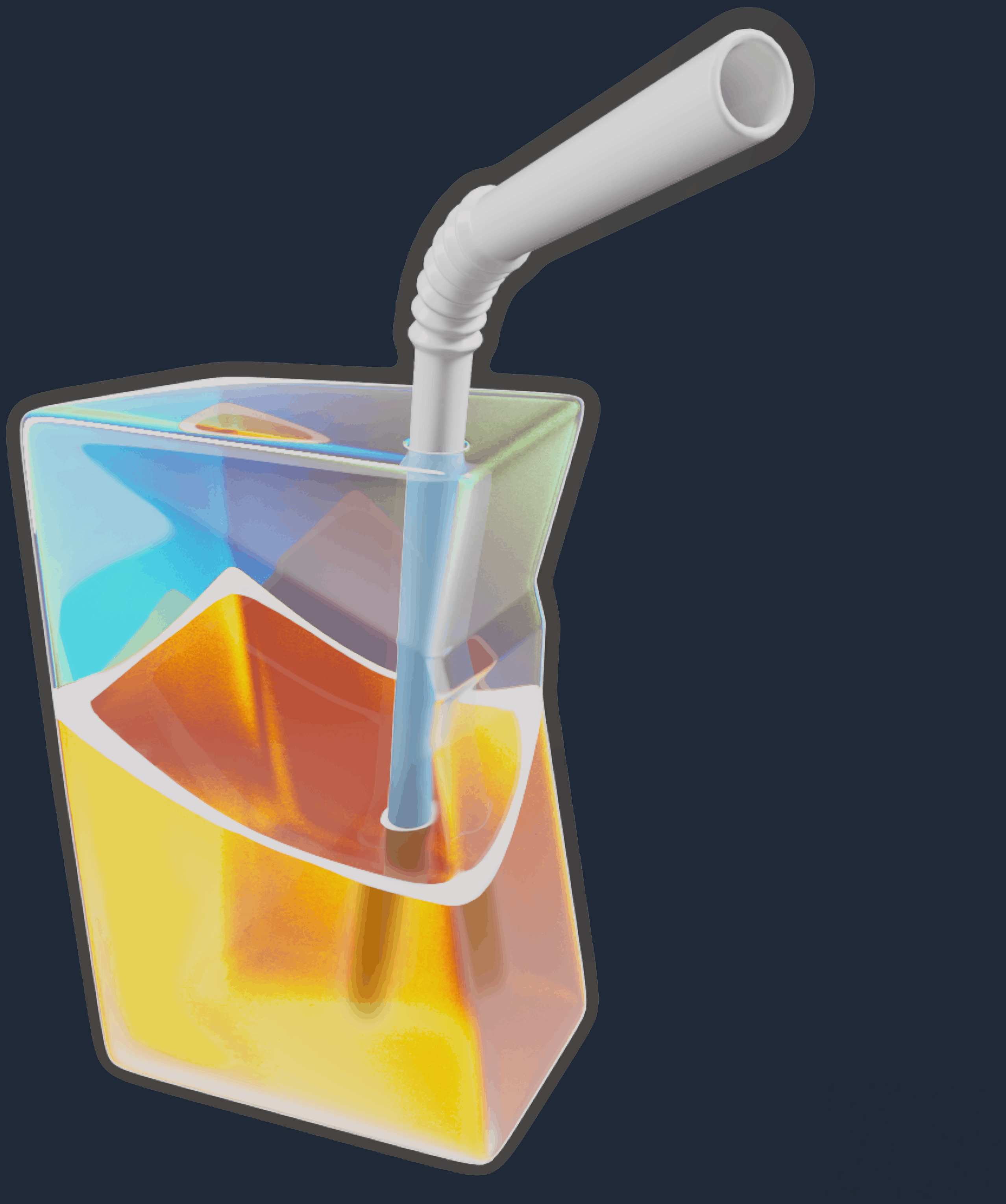 Sticker | Juice Box (Holo) Image