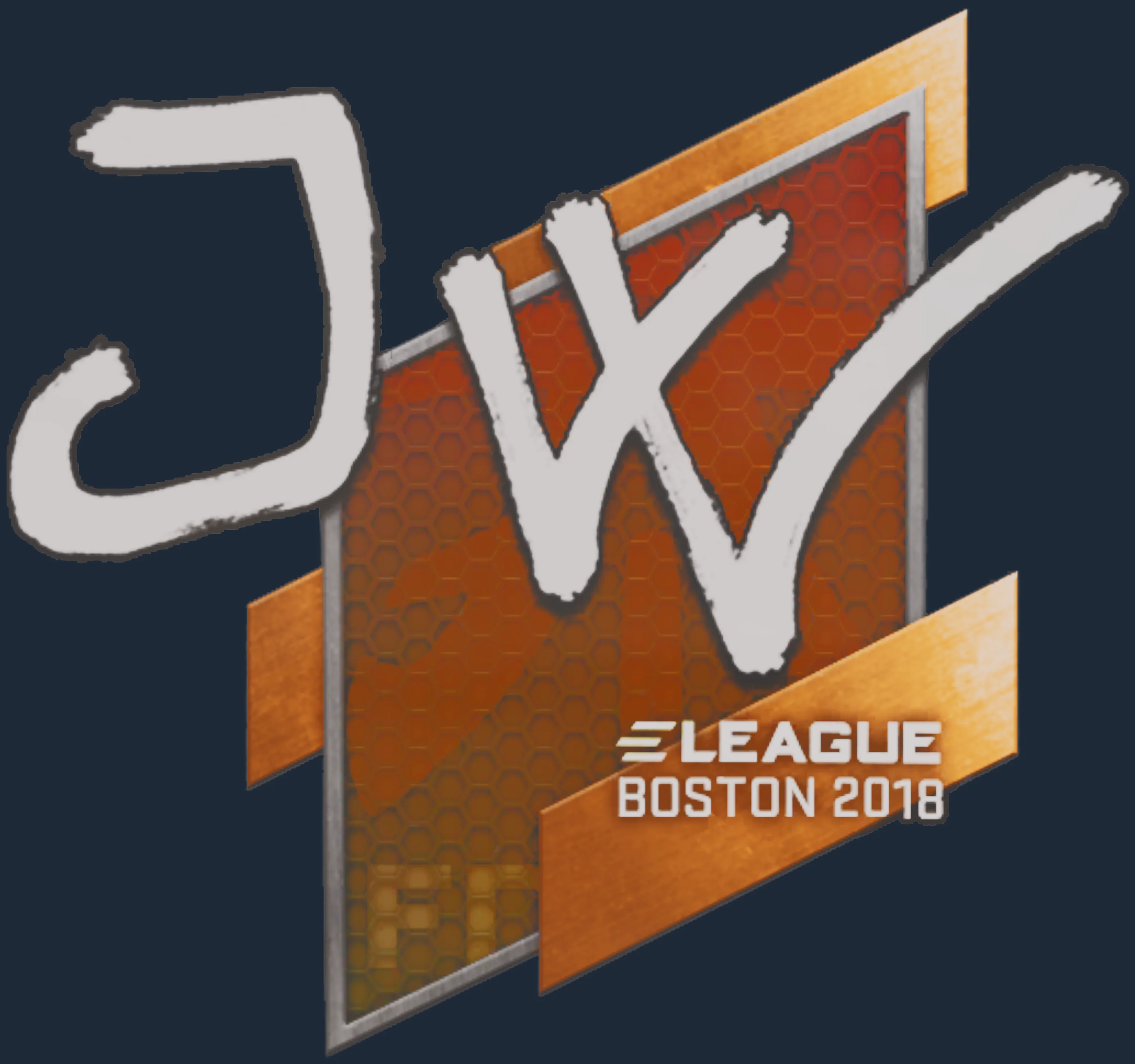 Sticker | JW | Boston 2018 Image