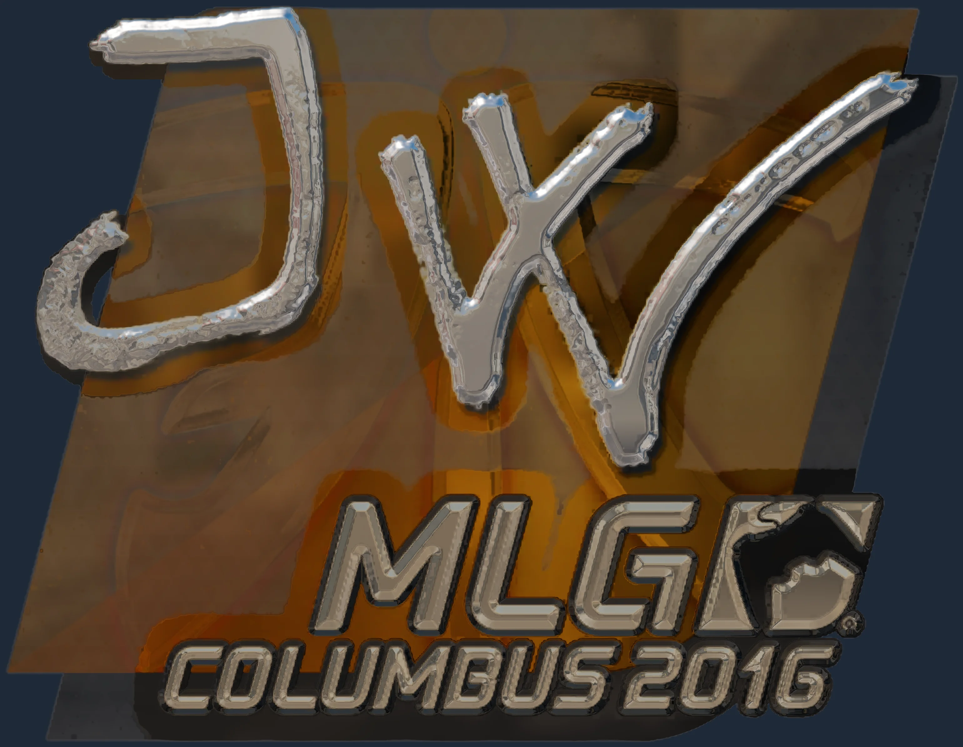 Sticker | JW (Foil) | MLG Columbus 2016 Image