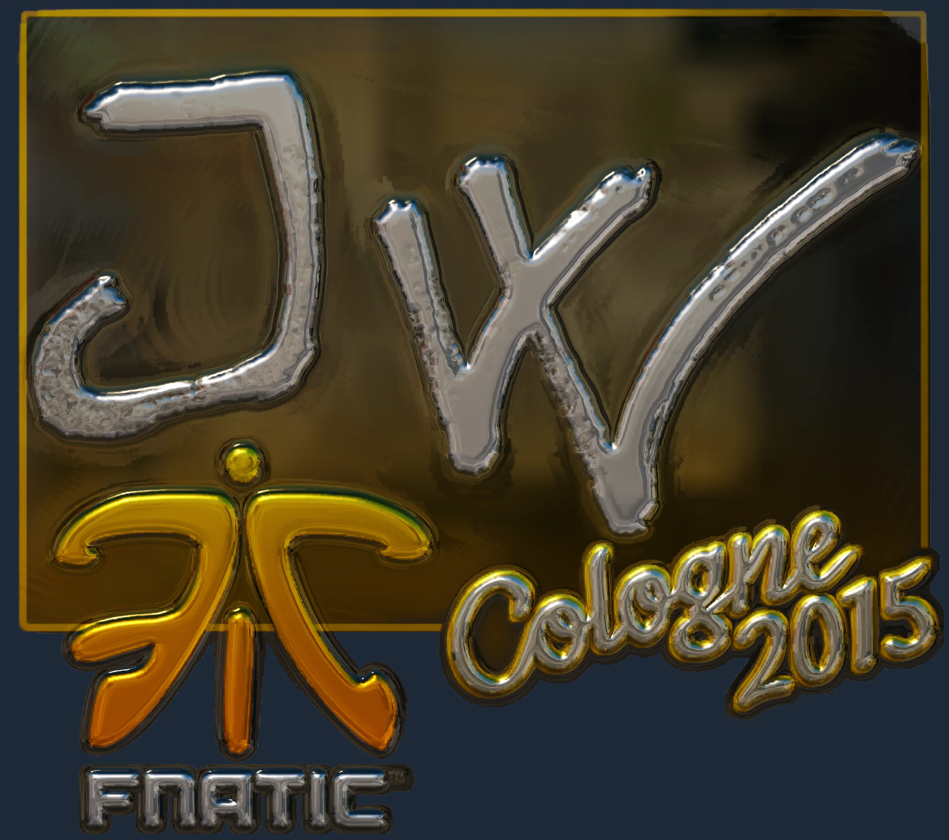 Sticker | JW (Foil) | Cologne 2015 Image