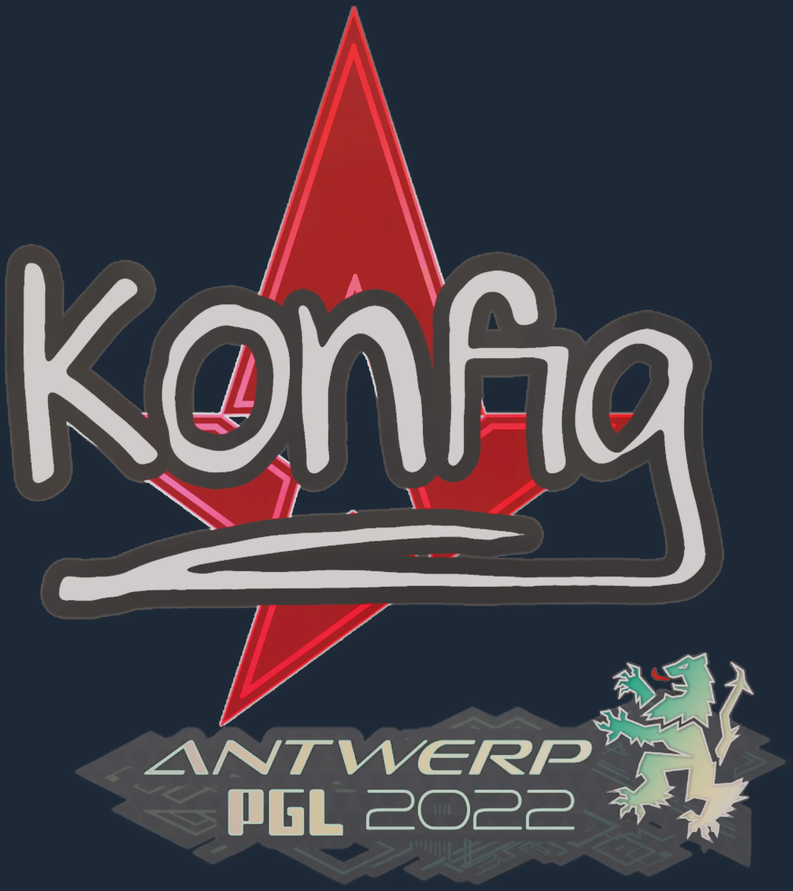 Sticker | k0nfig | Antwerp 2022 Image