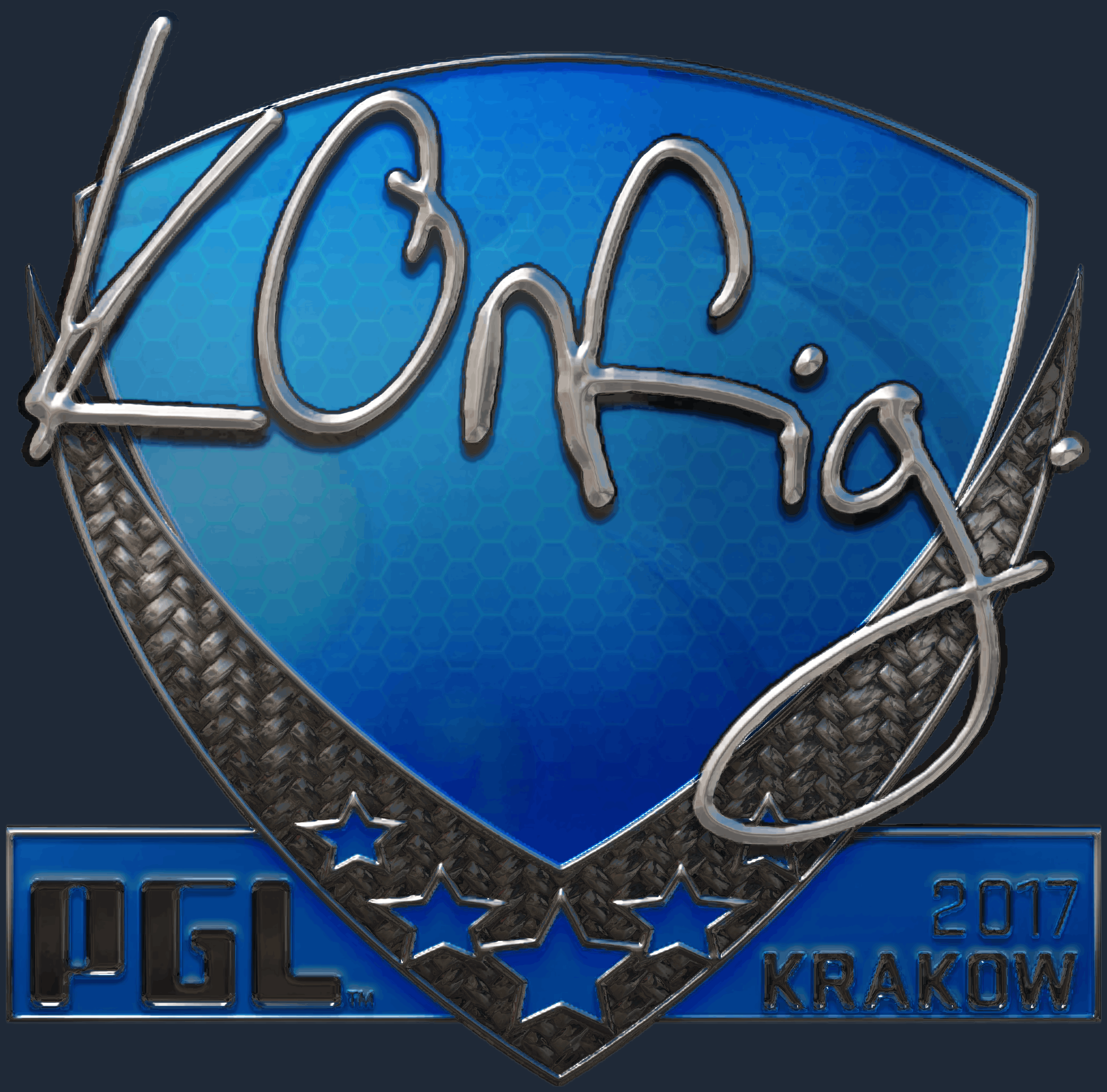 Sticker | k0nfig (Foil) | Krakow 2017 Image