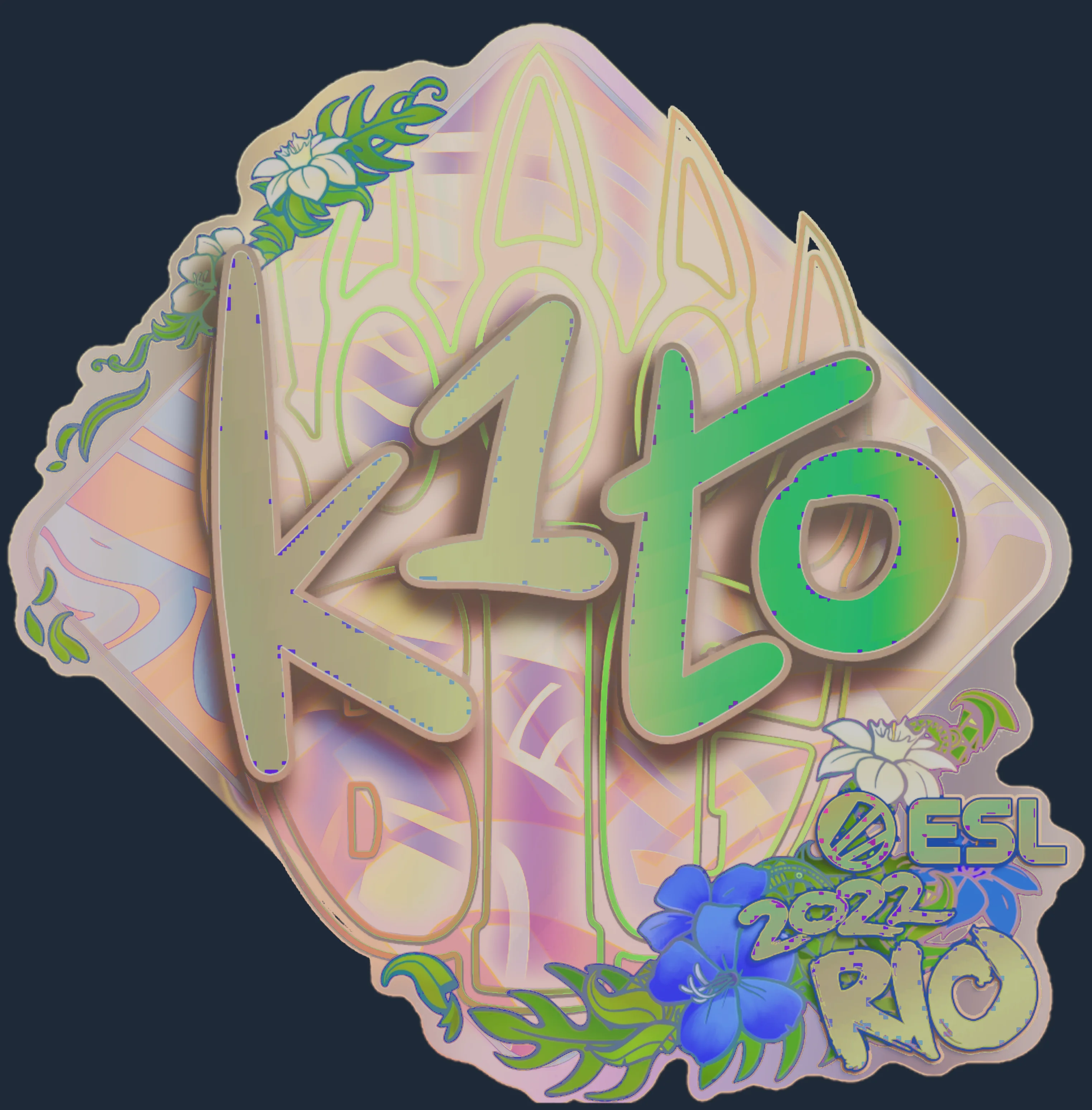 Sticker | k1to (Holo) | Rio 2022 Image