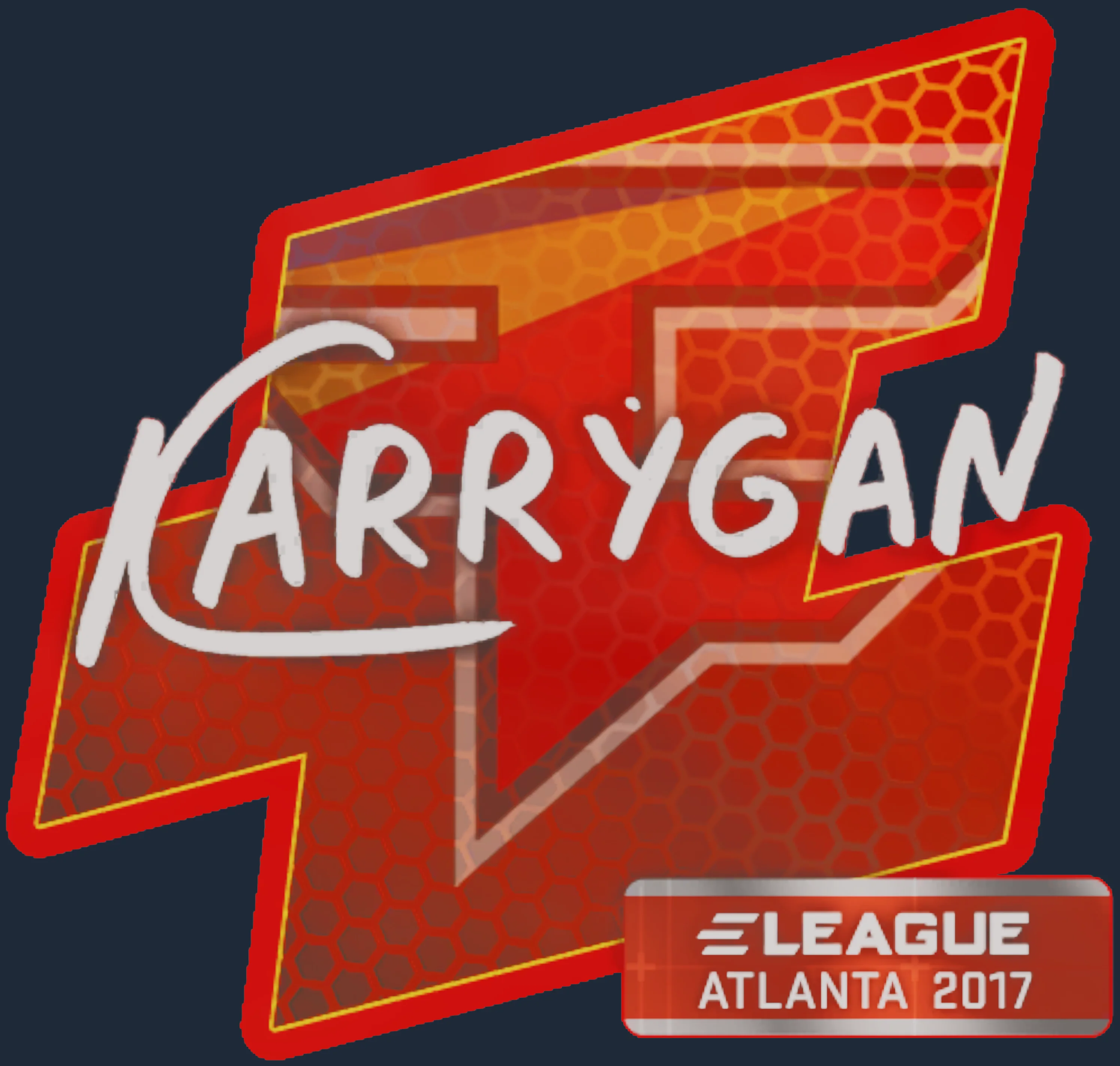 Sticker | karrigan | Atlanta 2017 Image