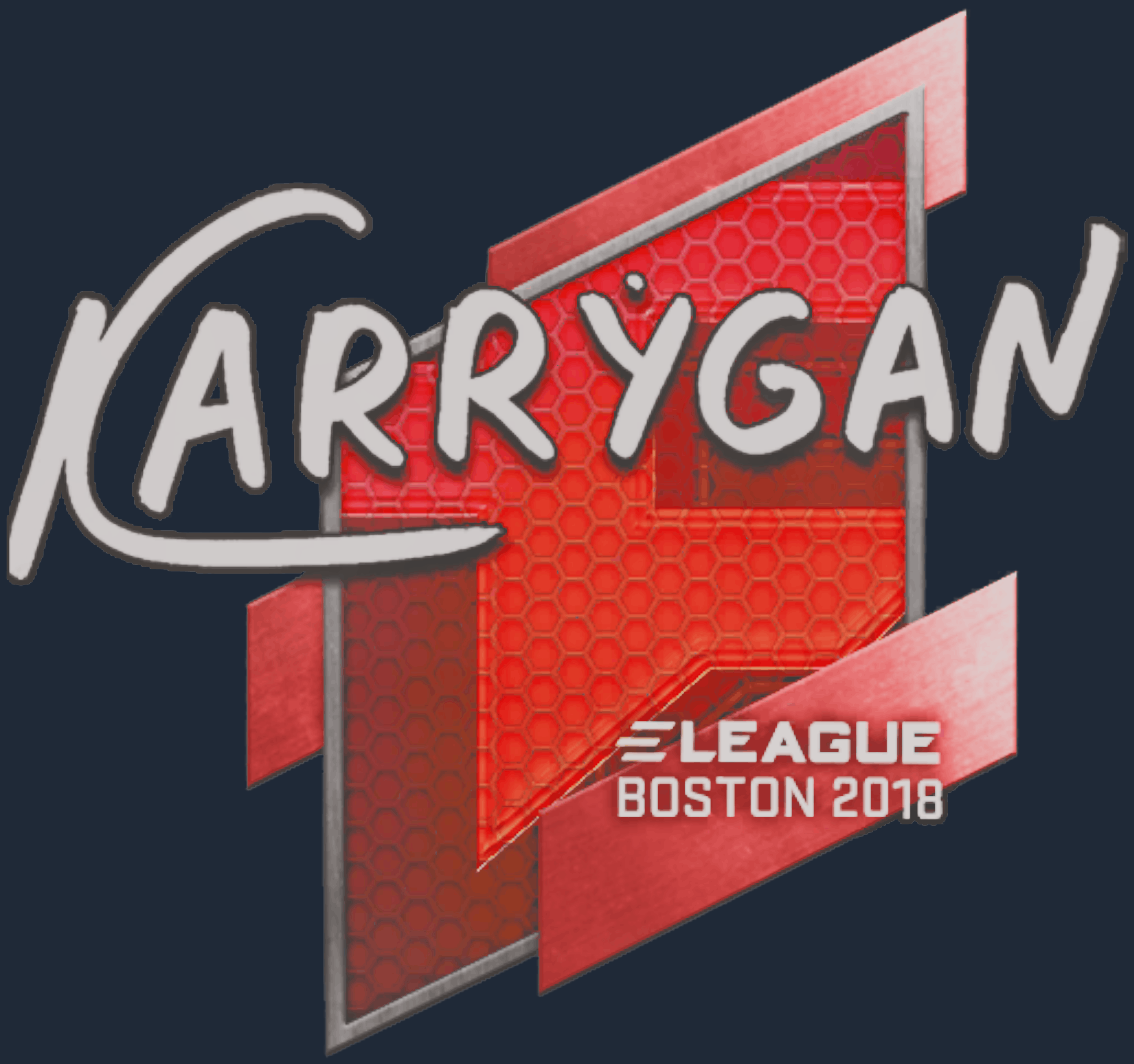 Sticker | karrigan | Boston 2018 Image