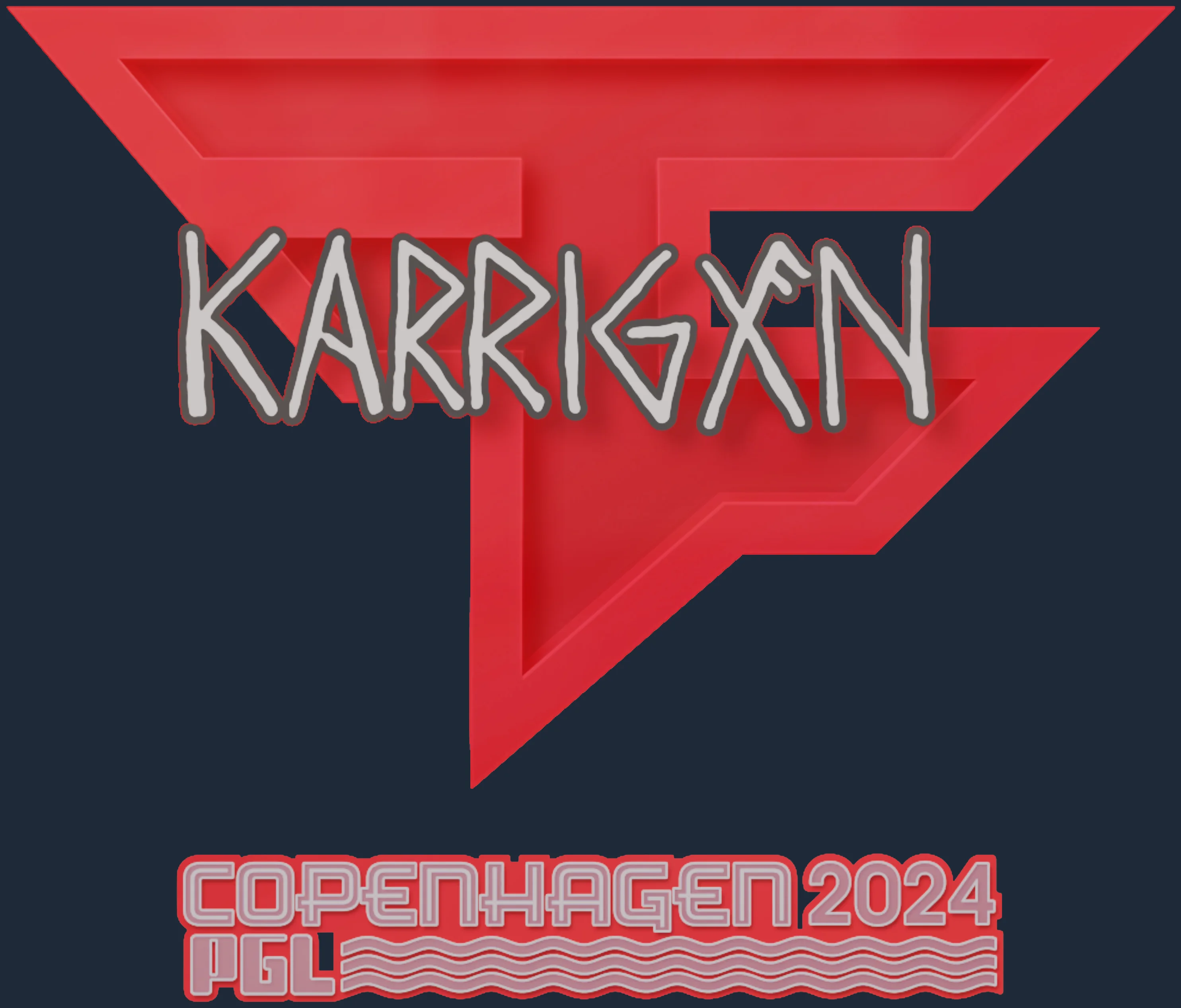 Sticker | karrigan | Copenhagen 2024 Image
