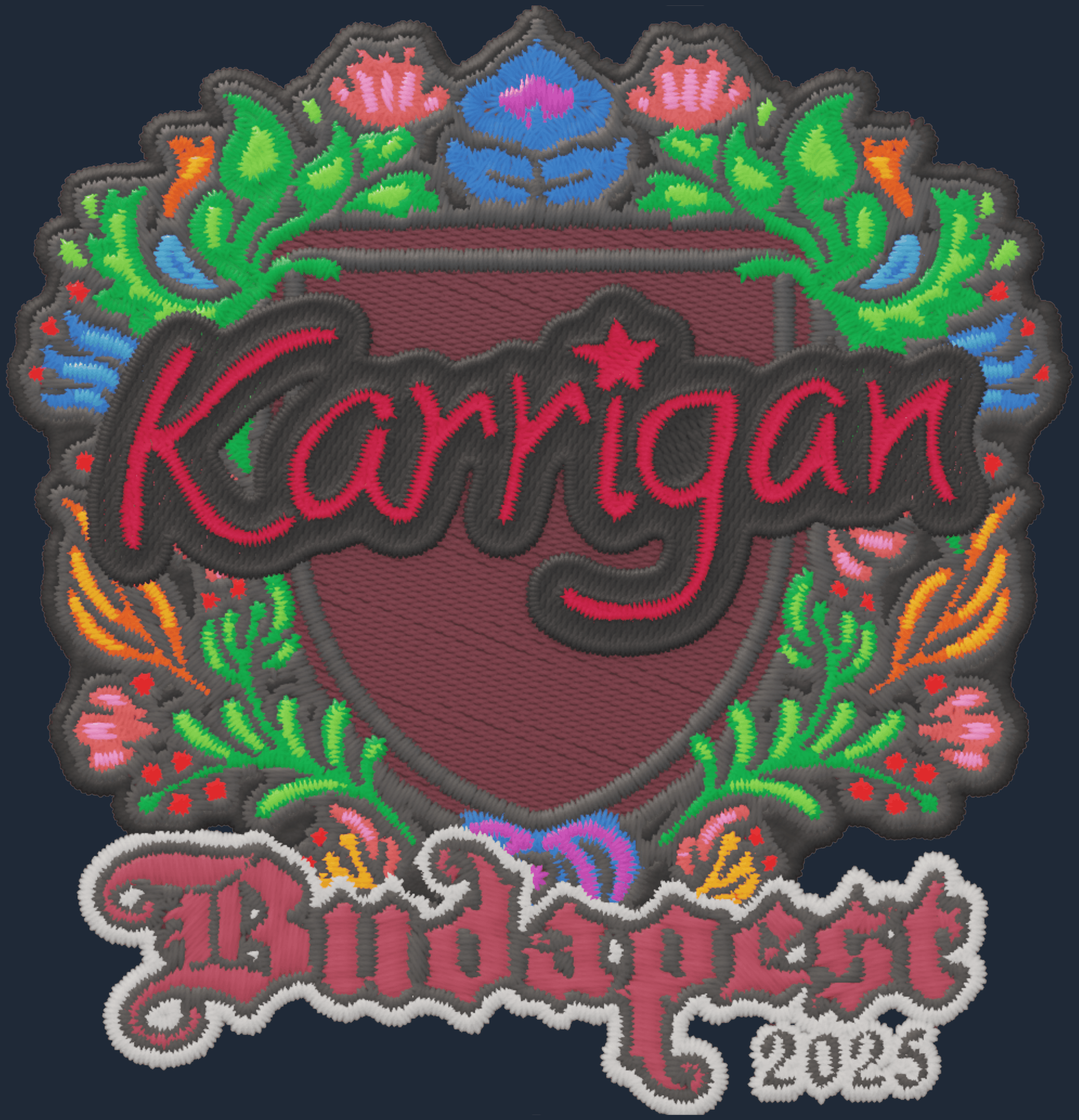 Sticker | karrigan (Embroidered) | Budapest 2025 Image