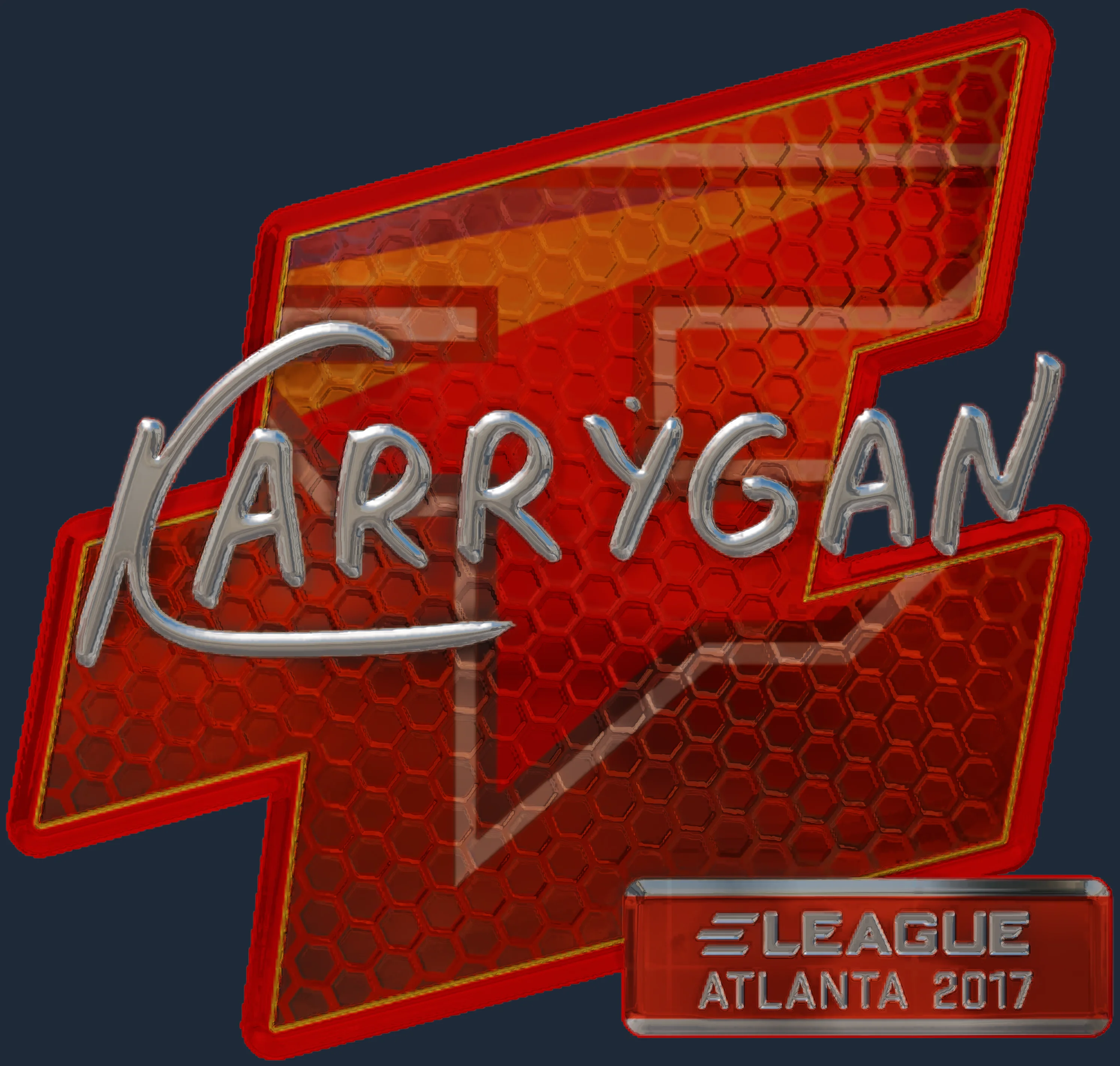 Sticker | karrigan (Foil) | Atlanta 2017 Image