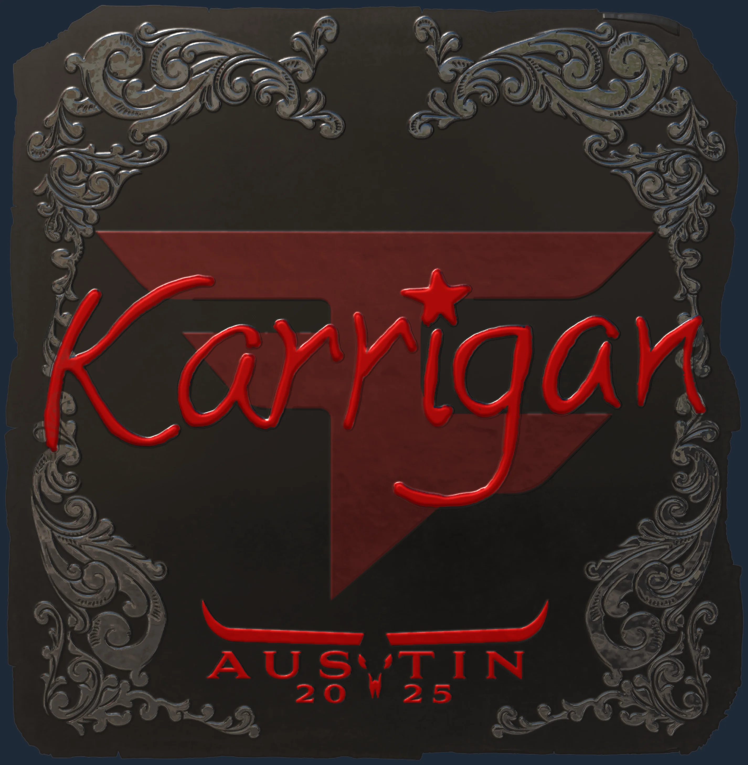 Sticker | karrigan (Foil) | Austin 2025 Image