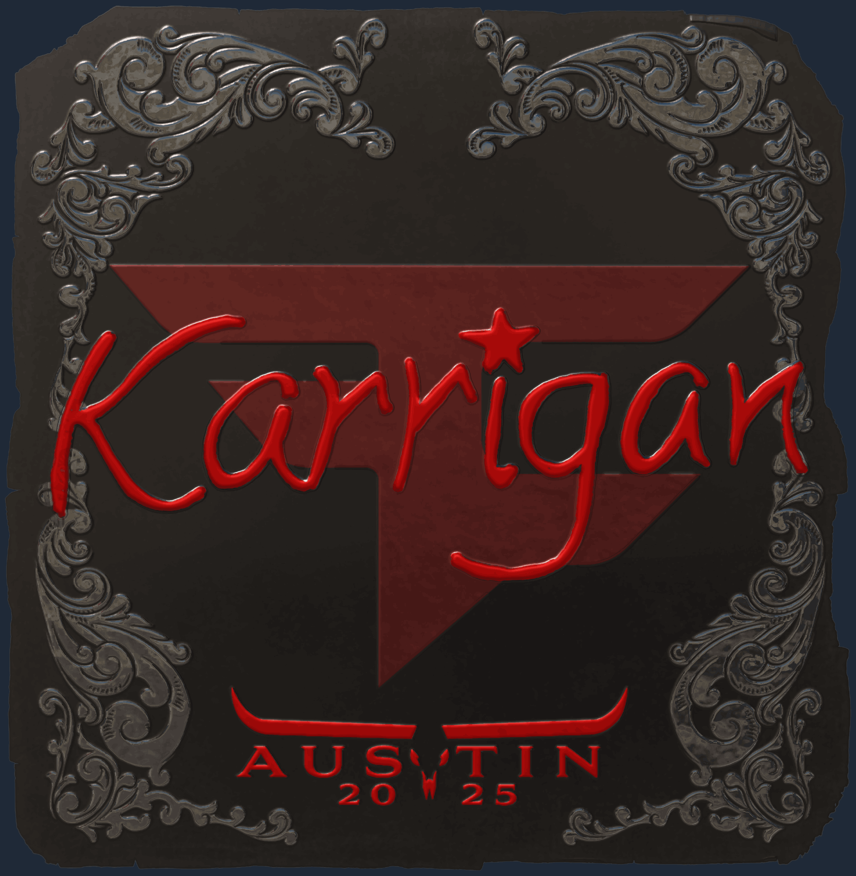 Sticker | karrigan (Foil) | Austin 2025 Image