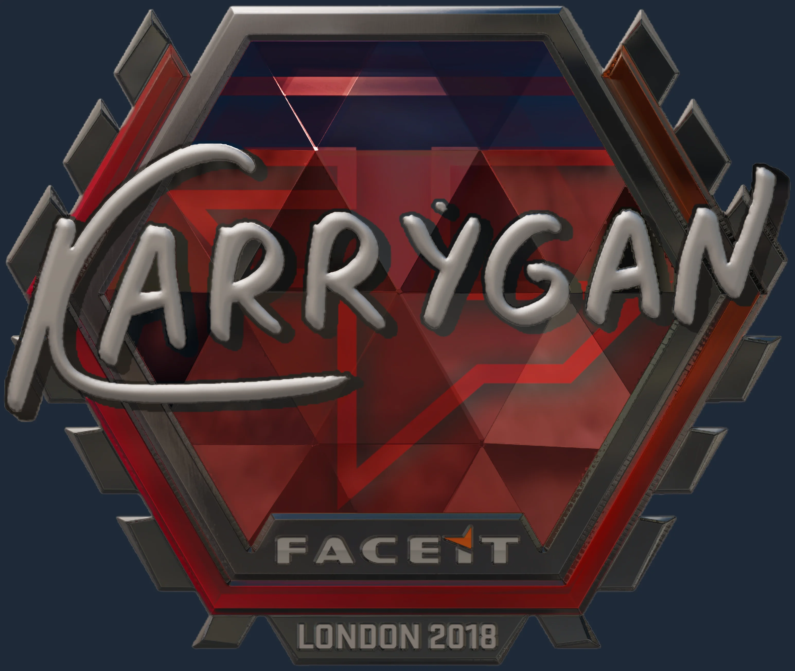 Sticker | karrigan (Foil) | London 2018 Image