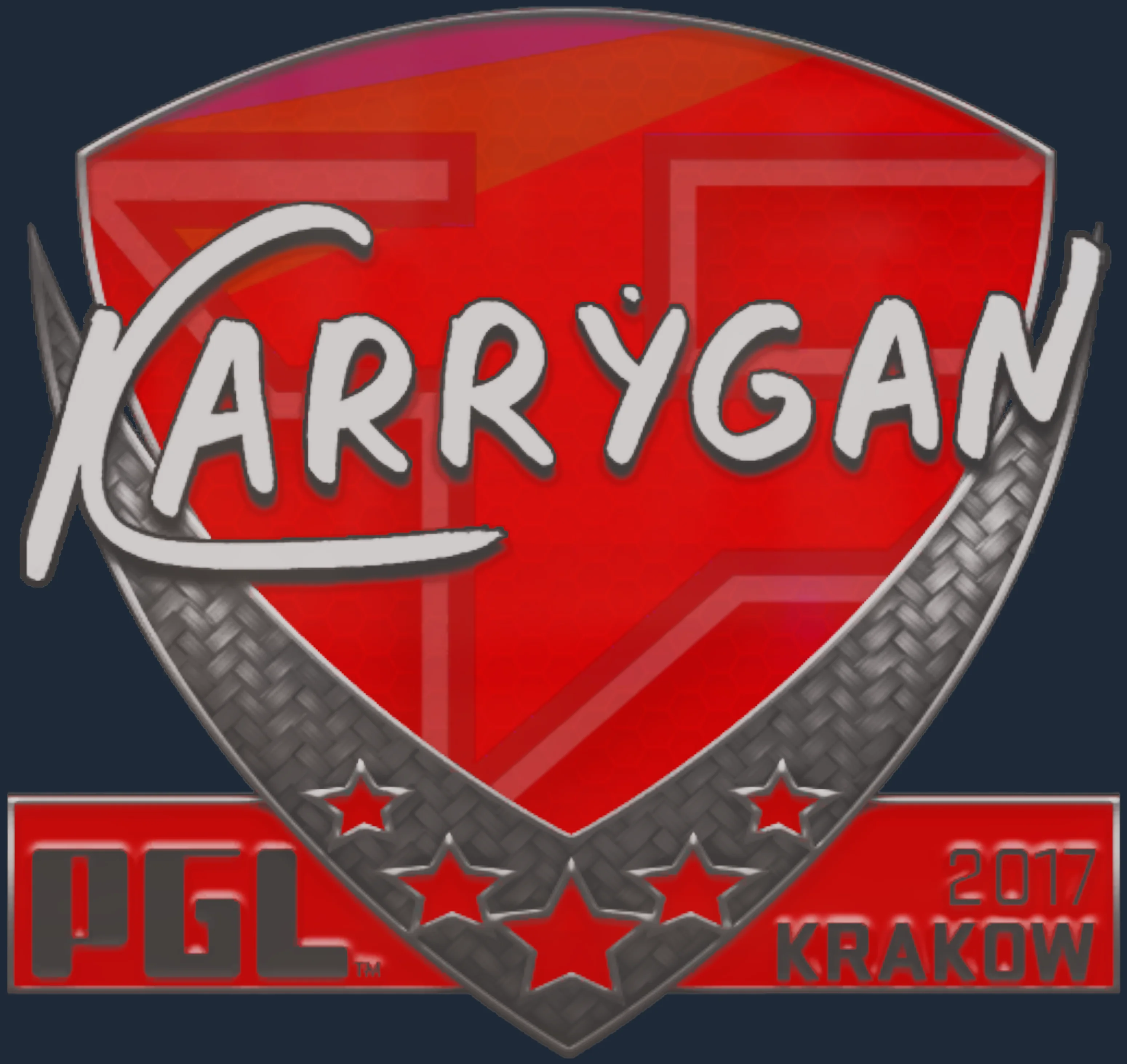 Sticker | karrigan | Krakow 2017 Image