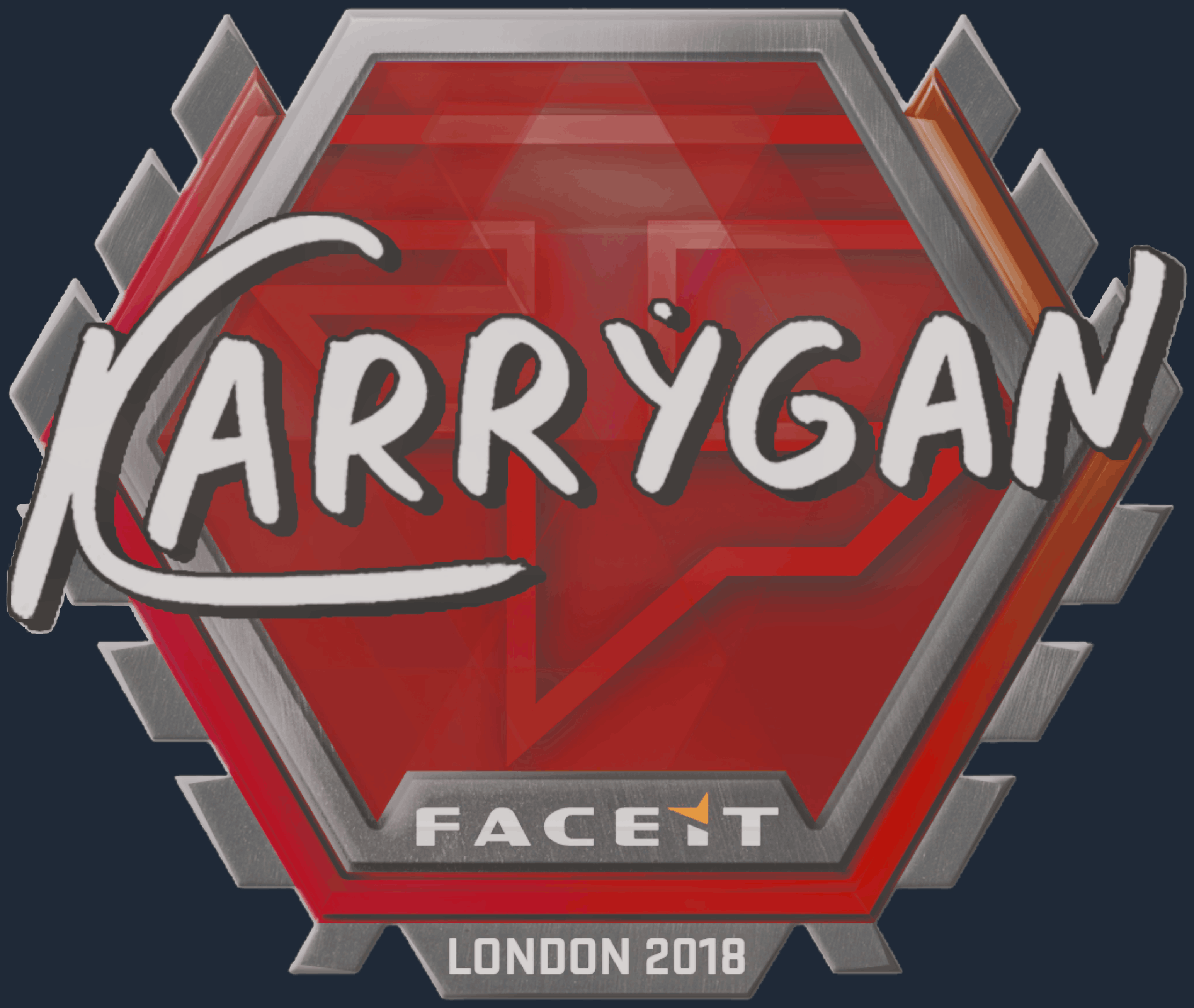 Sticker | karrigan | London 2018 Image