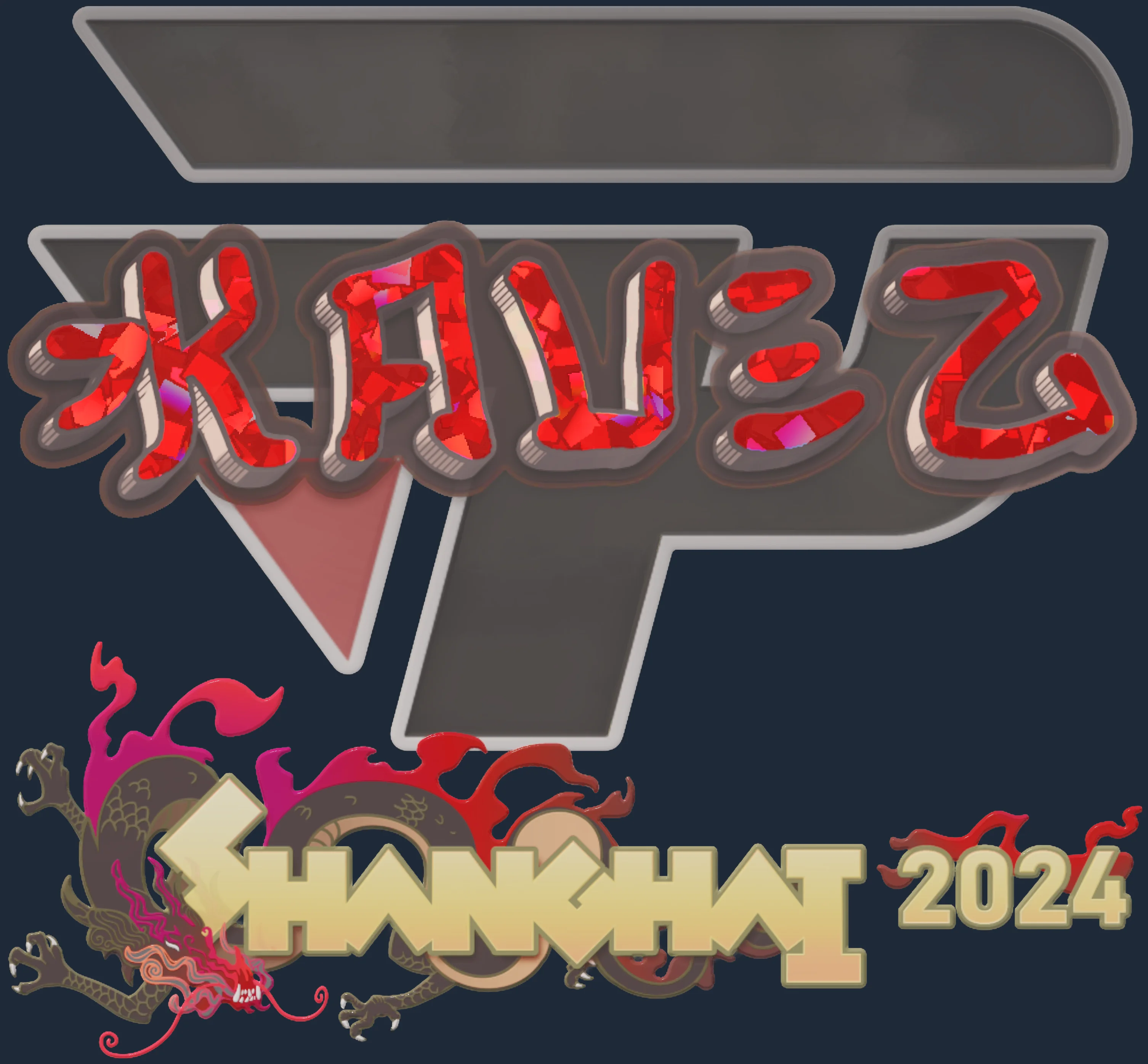 Sticker | kauez (Glitter) | Shanghai 2024 Image