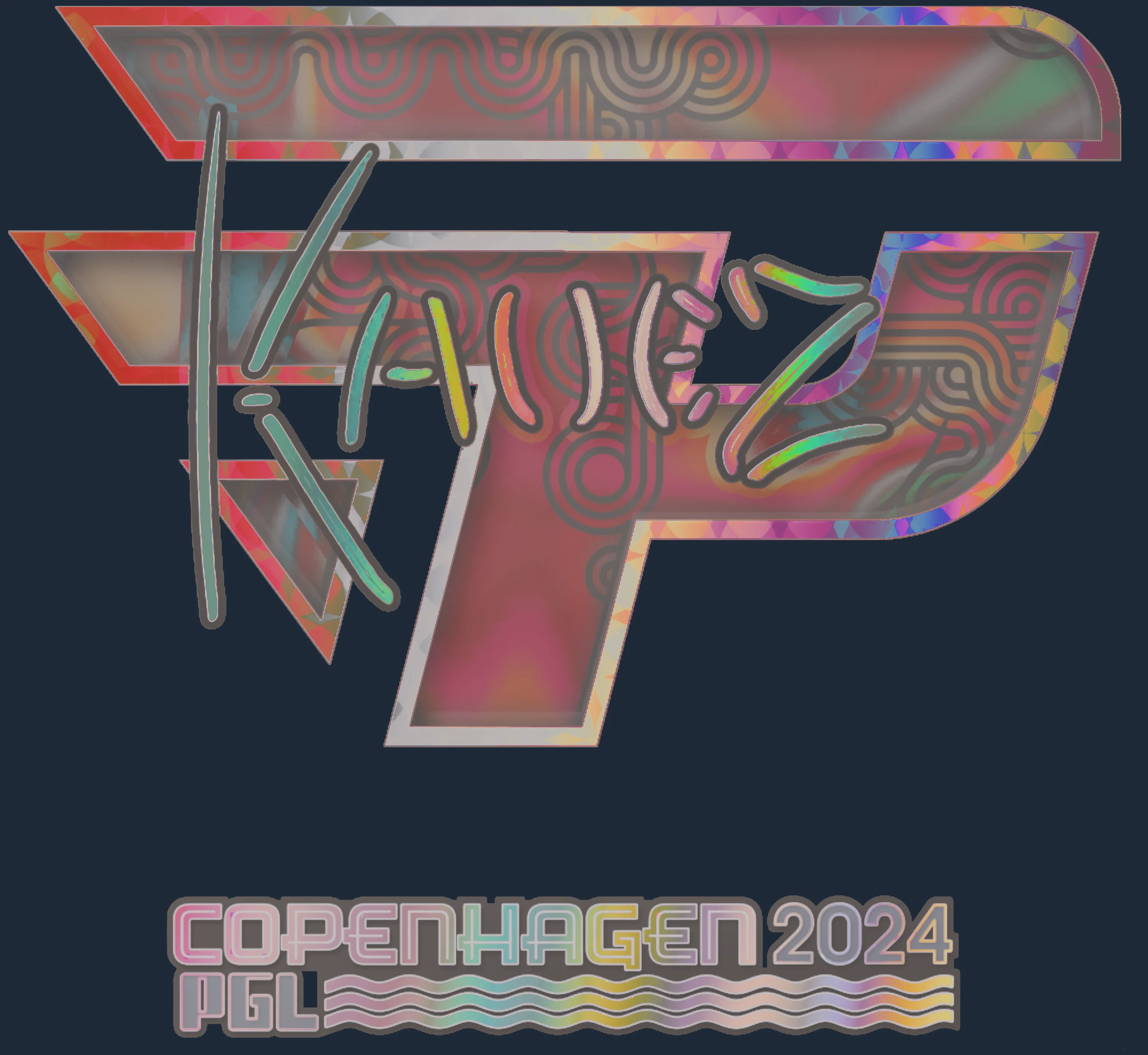 Sticker | kauez (Holo) | Copenhagen 2024 Image
