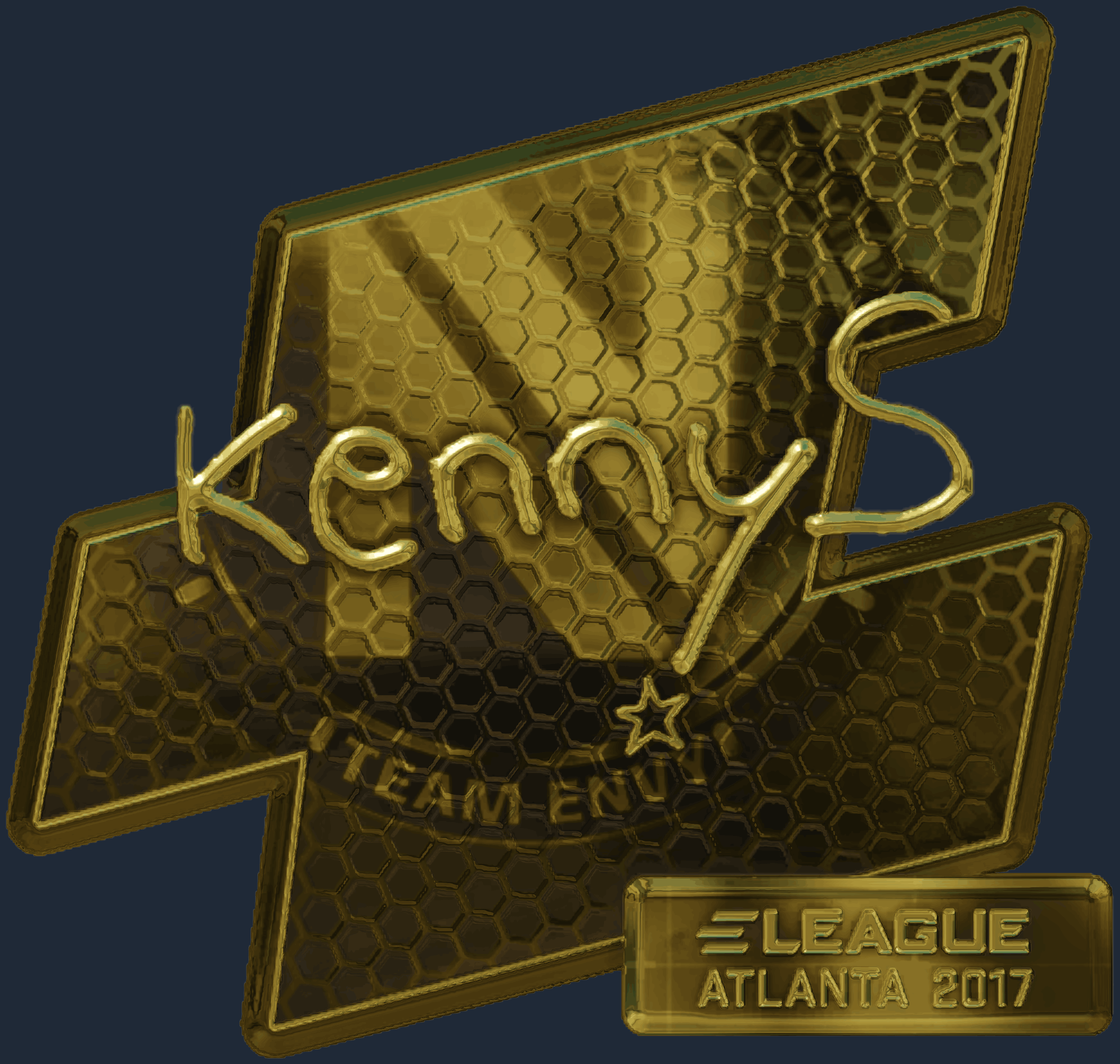 Sticker | kennyS (Gold) | Atlanta 2017 Image