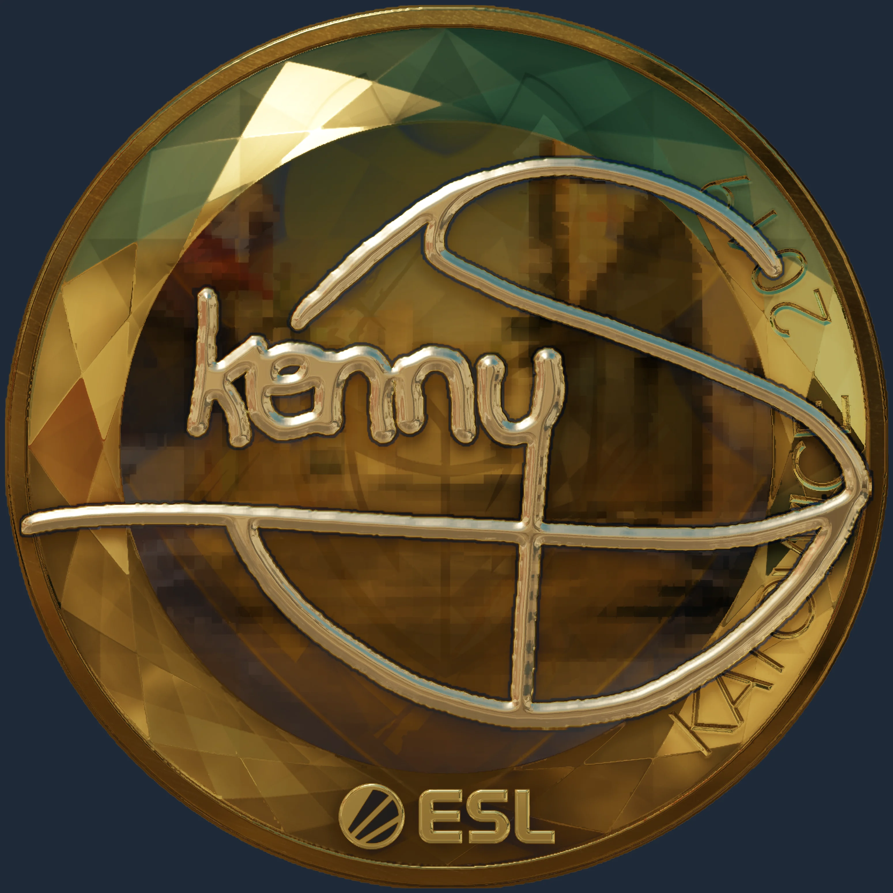 Sticker | kennyS (Gold) | Katowice 2019 Image