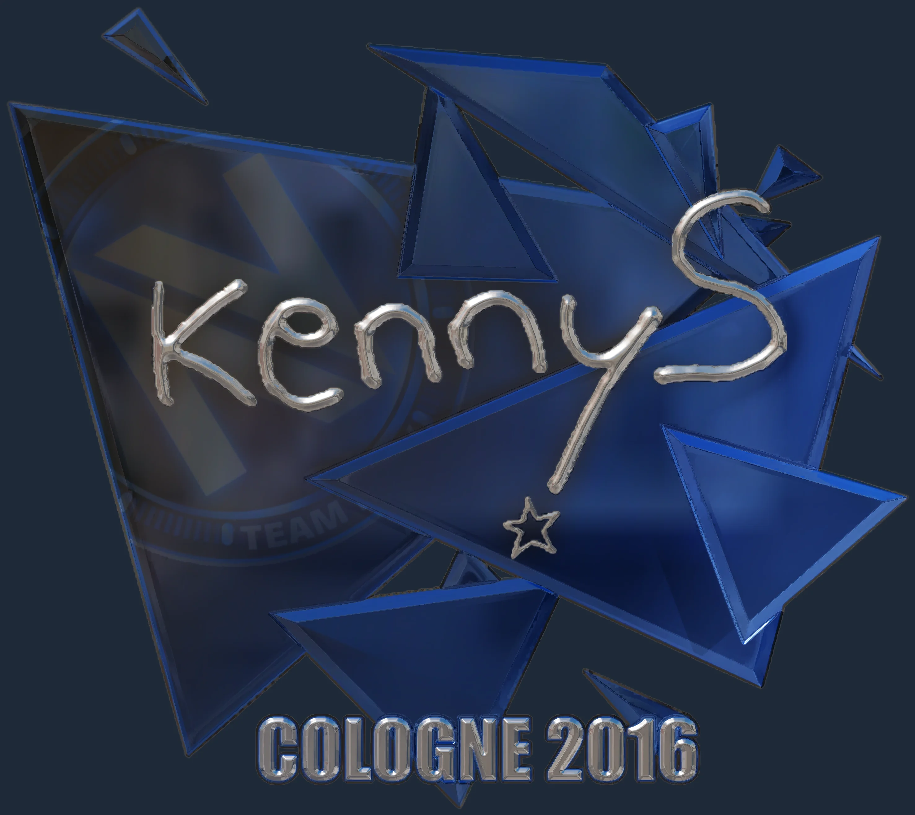 Sticker | kennyS (Foil) | Cologne 2016 Image