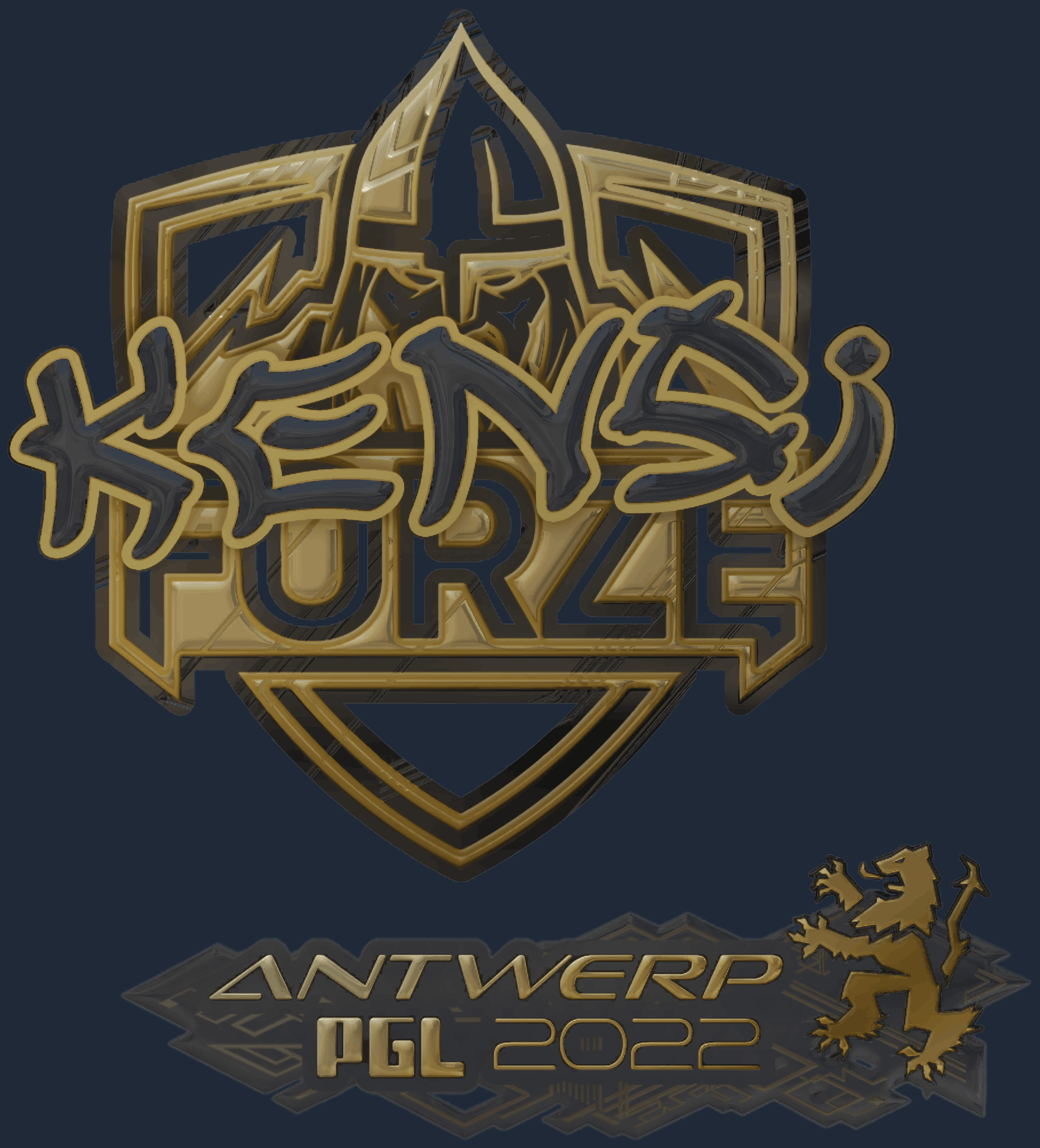 Sticker | KENSi (Gold) | Antwerp 2022 Image