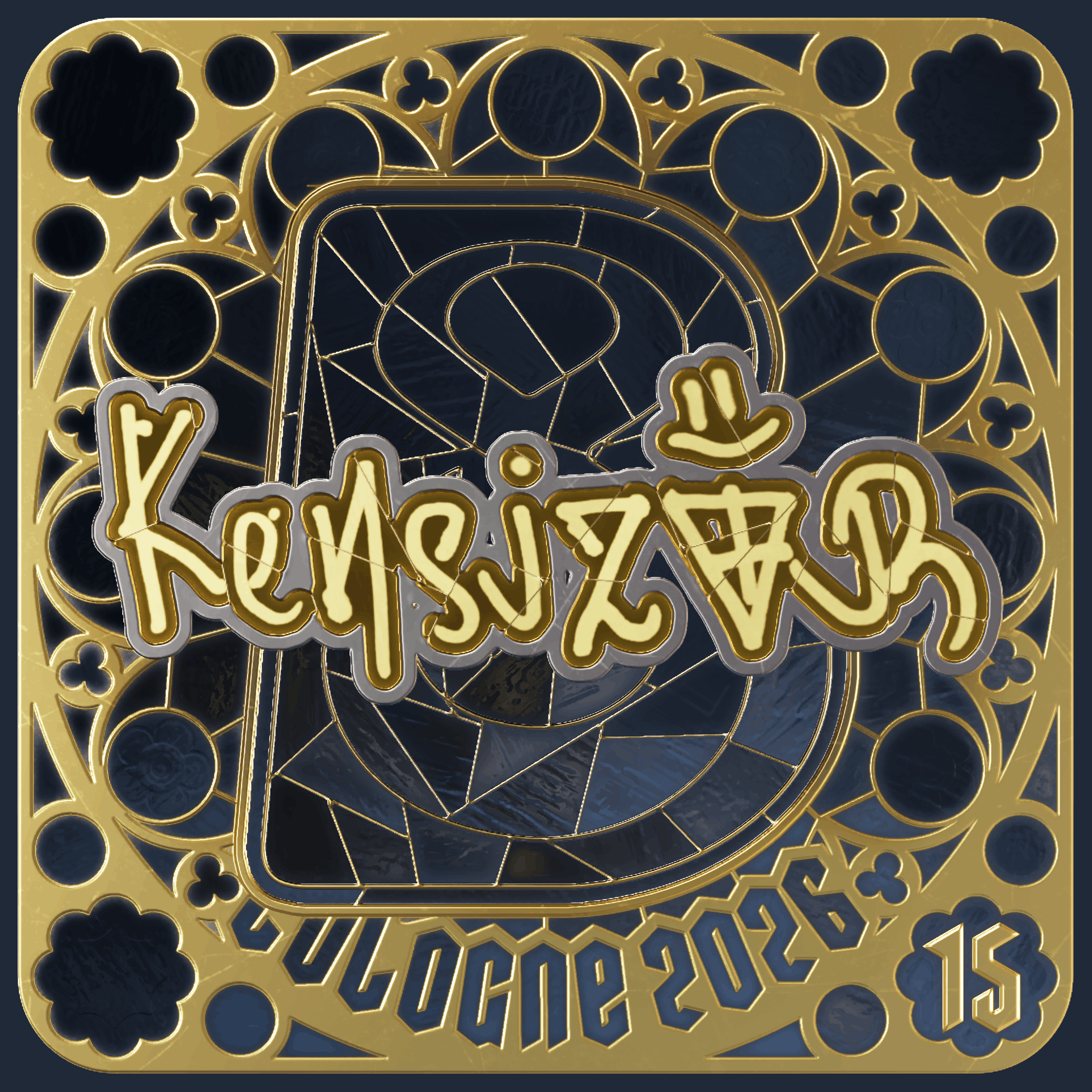 Sticker | kensizor (Gold, Ranked) | Cologne 2026 Image