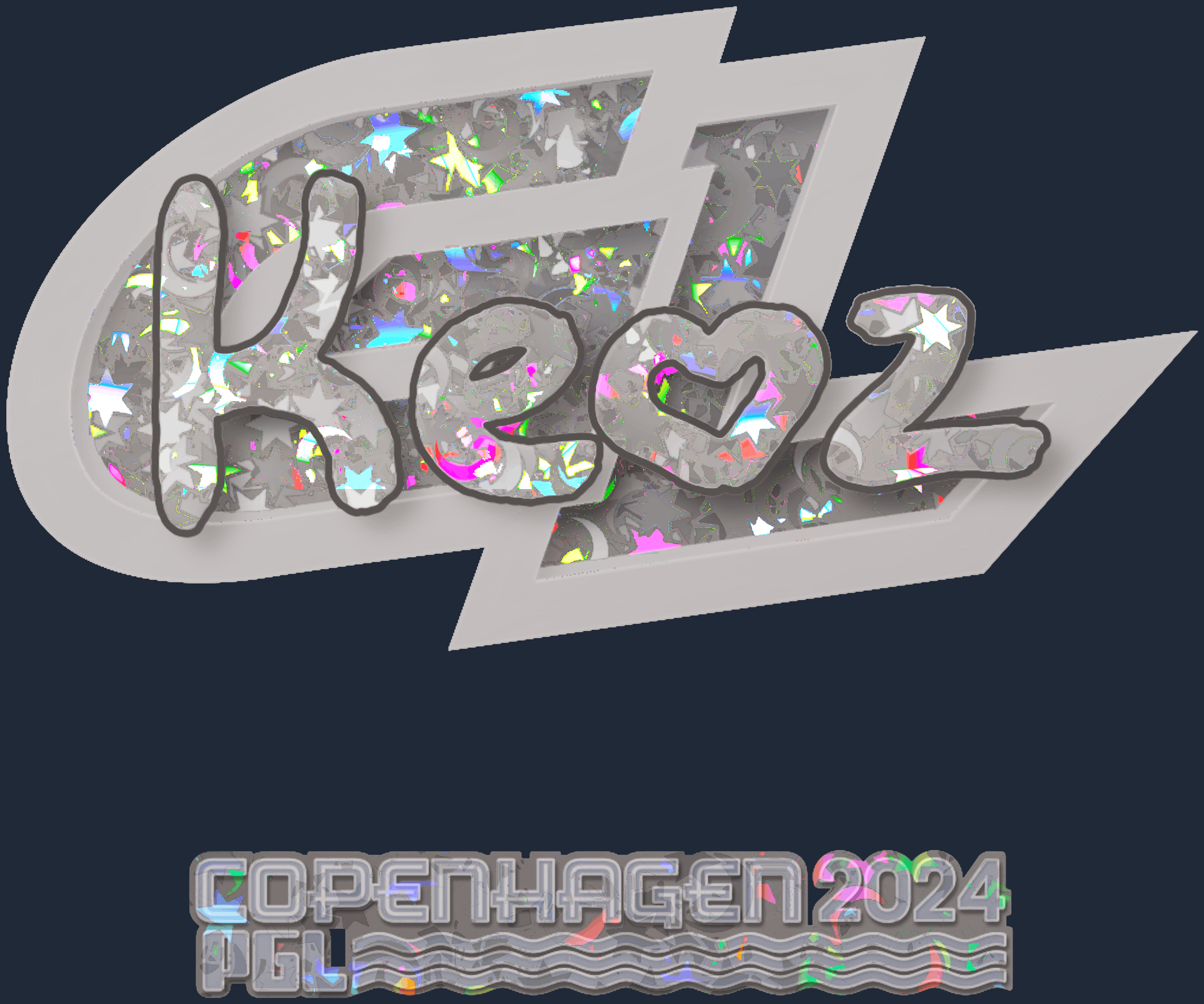 Sticker | Keoz (Glitter) | Copenhagen 2024 Image