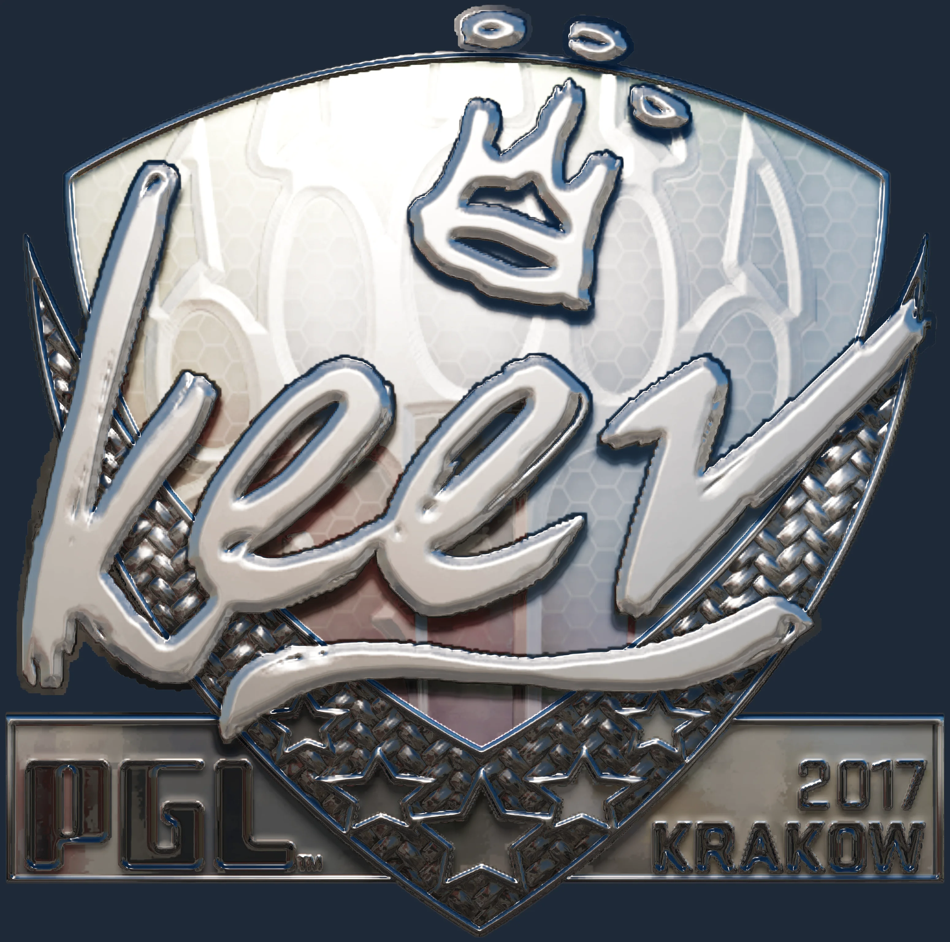 Sticker | keev (Foil) | Krakow 2017 Image