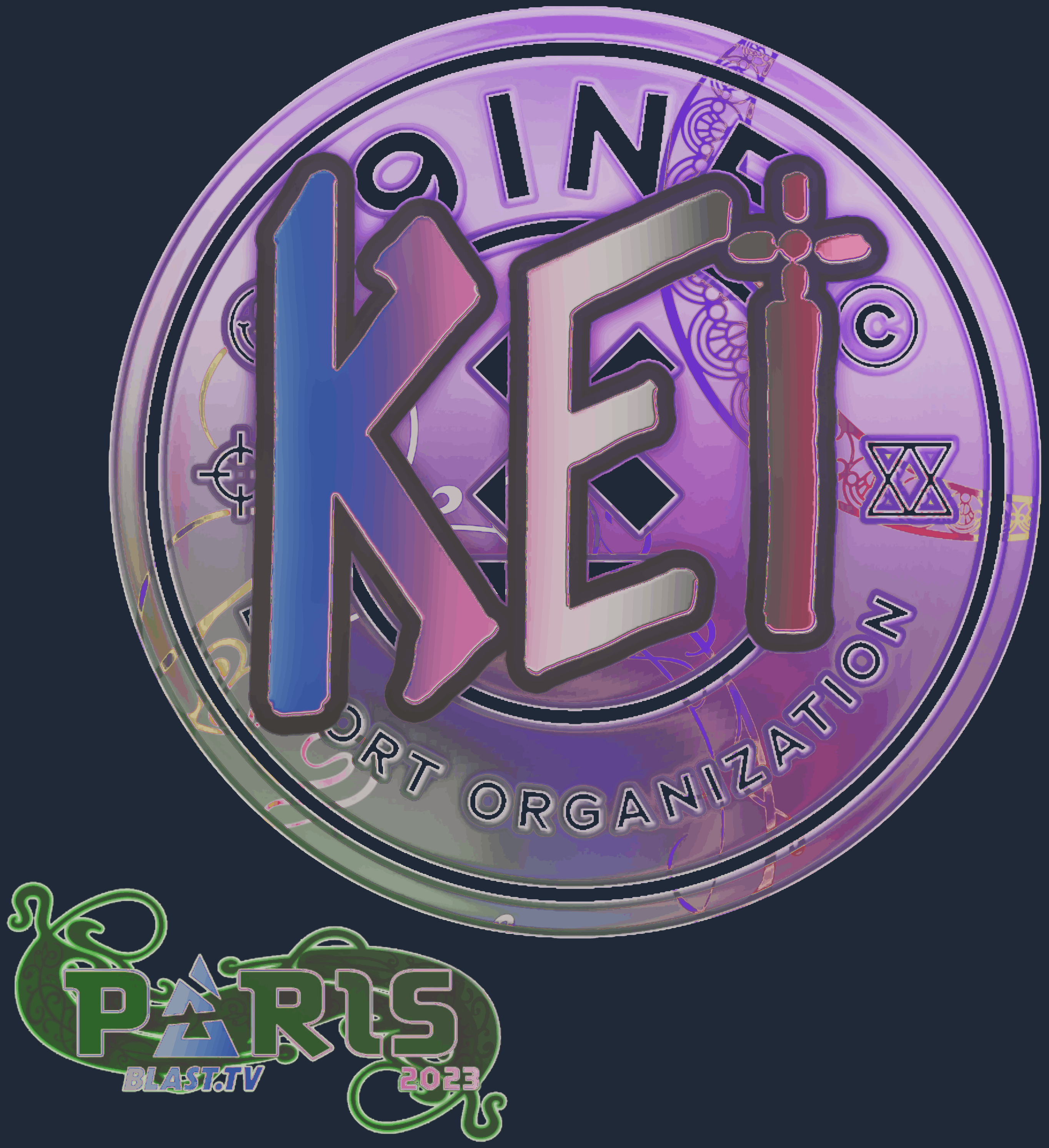 Sticker | KEi (Holo) | Paris 2023 Image