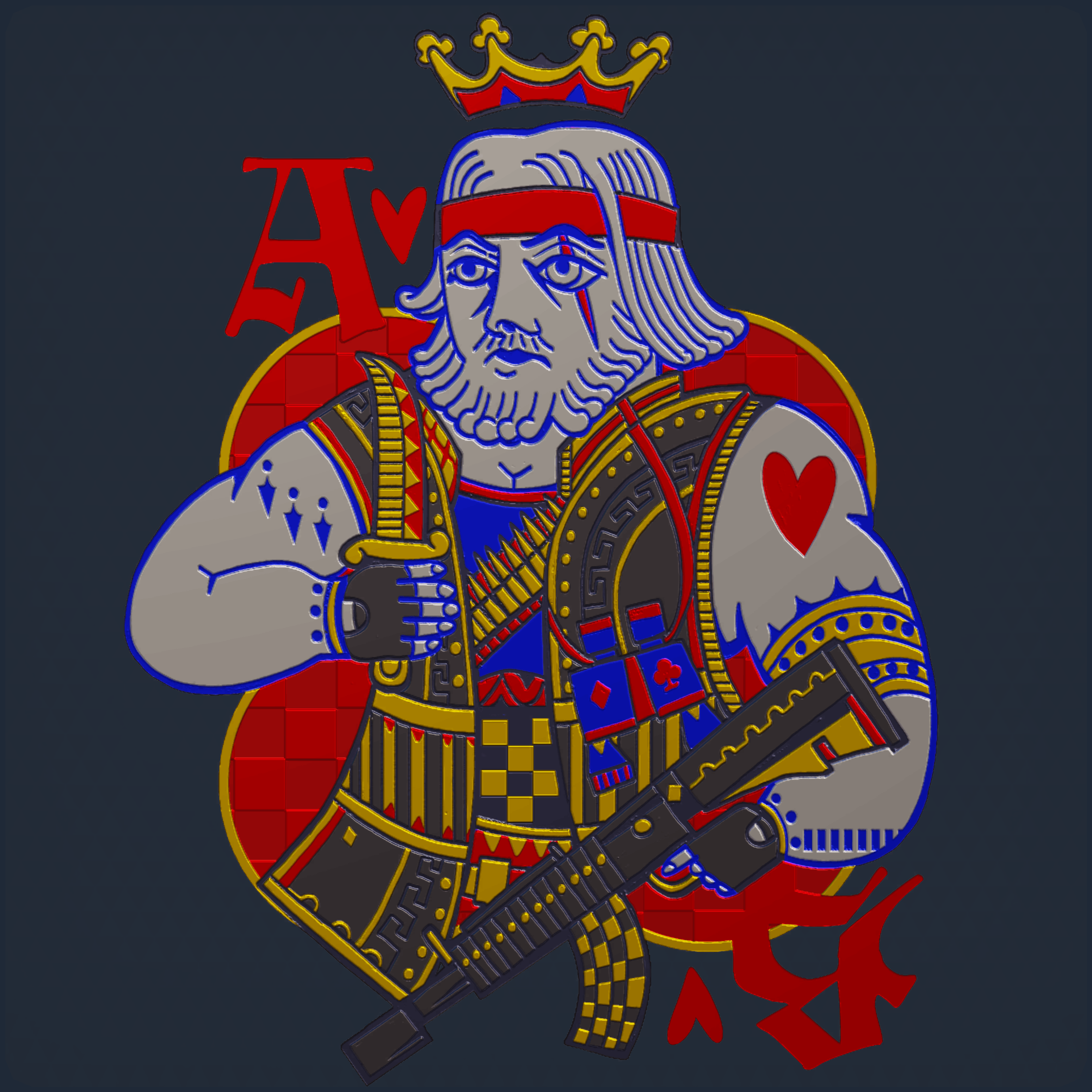 Sticker | King Crasswater (Foil) Image