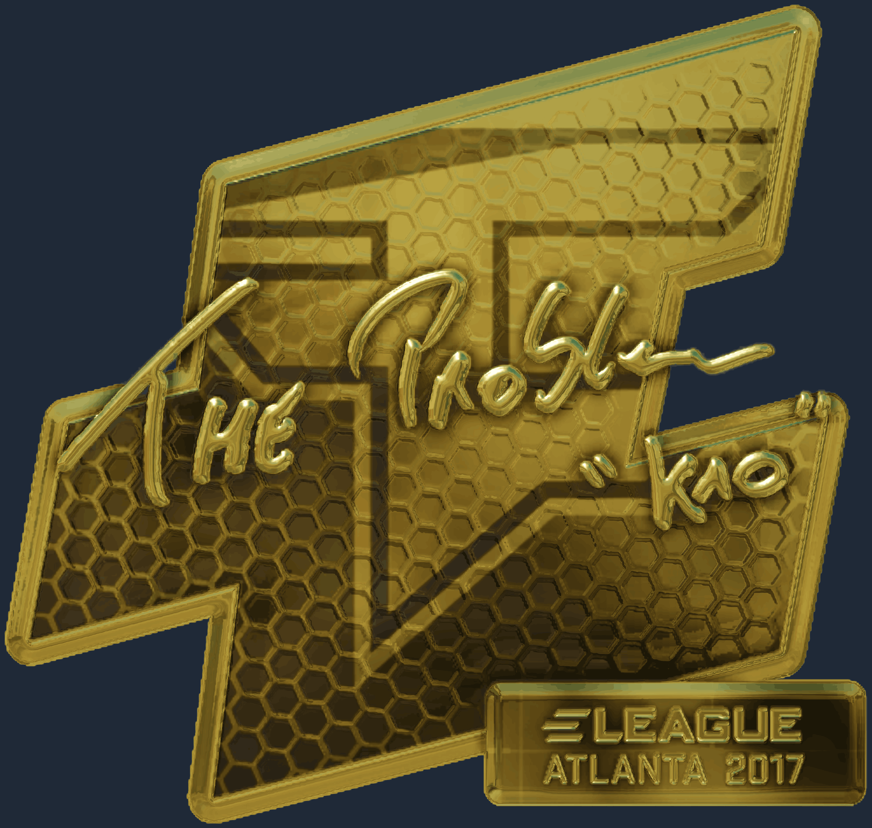 Sticker | kioShiMa (Gold) | Atlanta 2017 Image