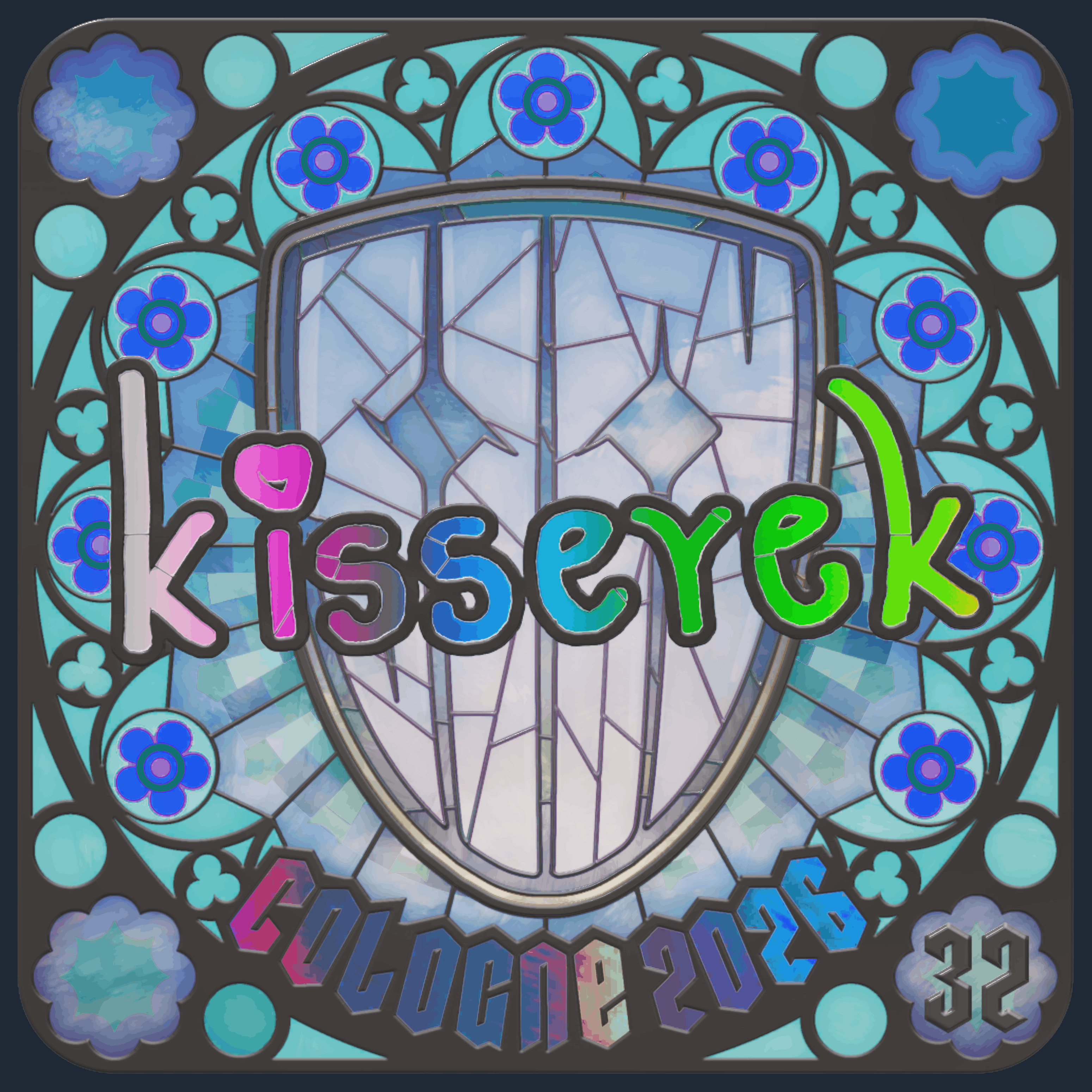 Sticker | kisserek (Holo, Ranked) | Cologne 2026 Image