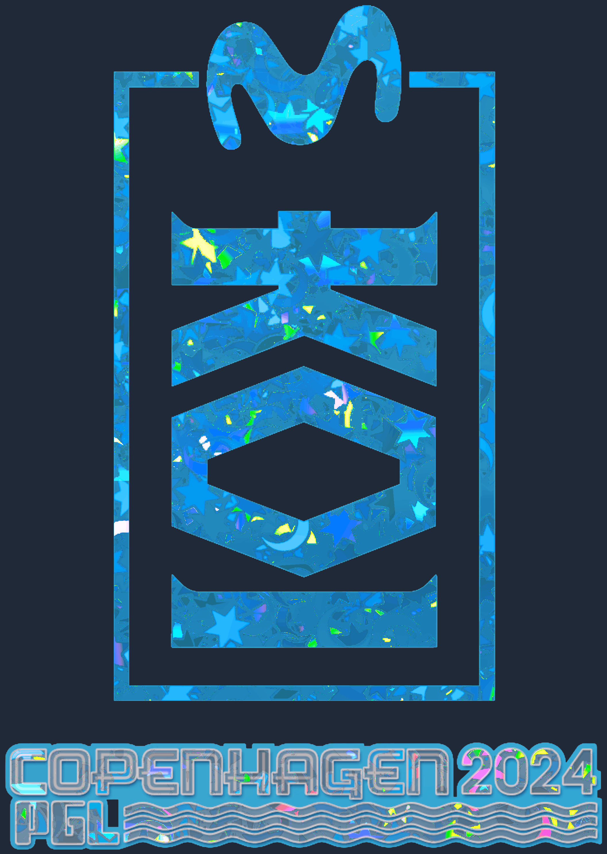 Sticker | KOI (Glitter) | Copenhagen 2024 Image