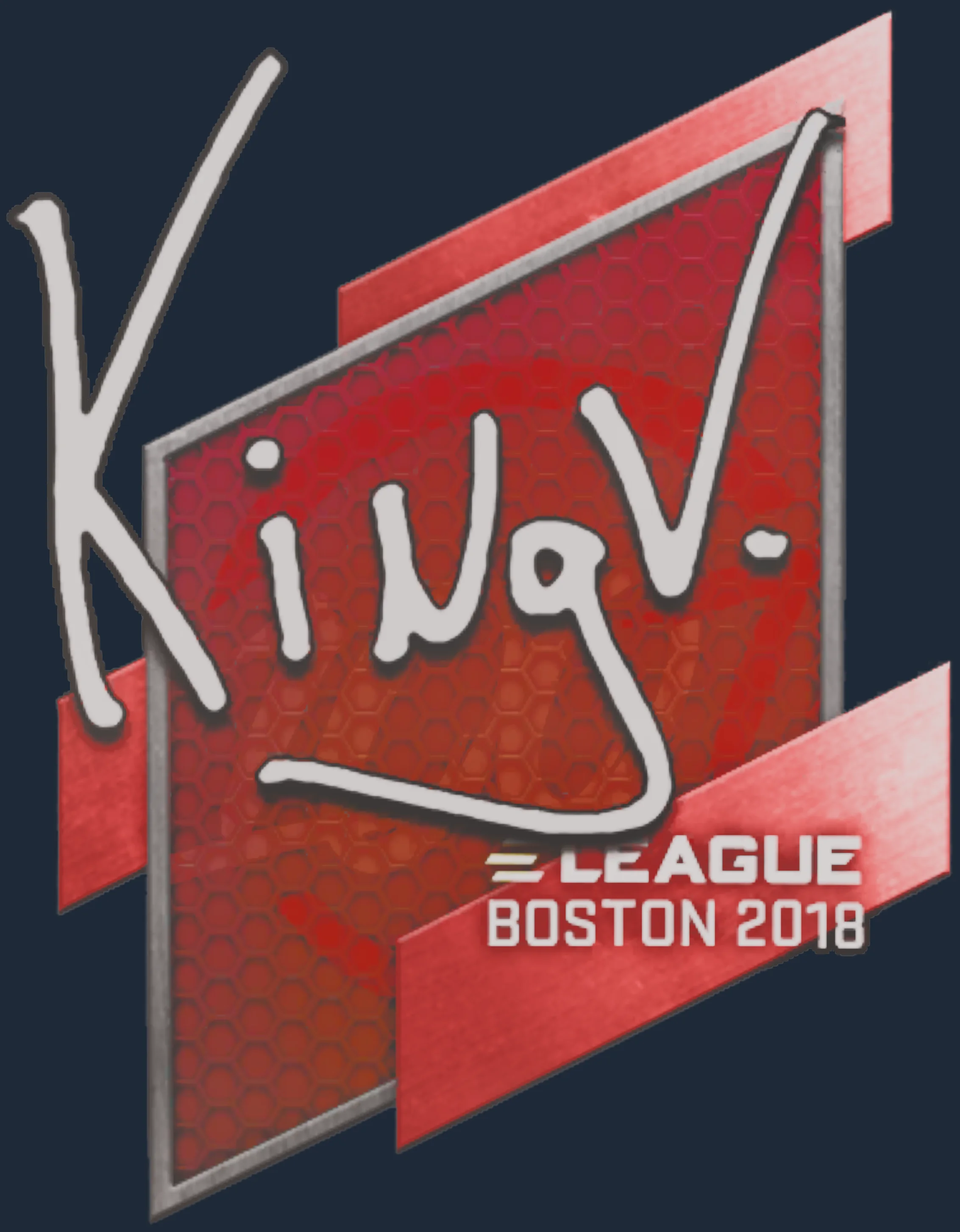 Sticker | kNgV- | Boston 2018 Image