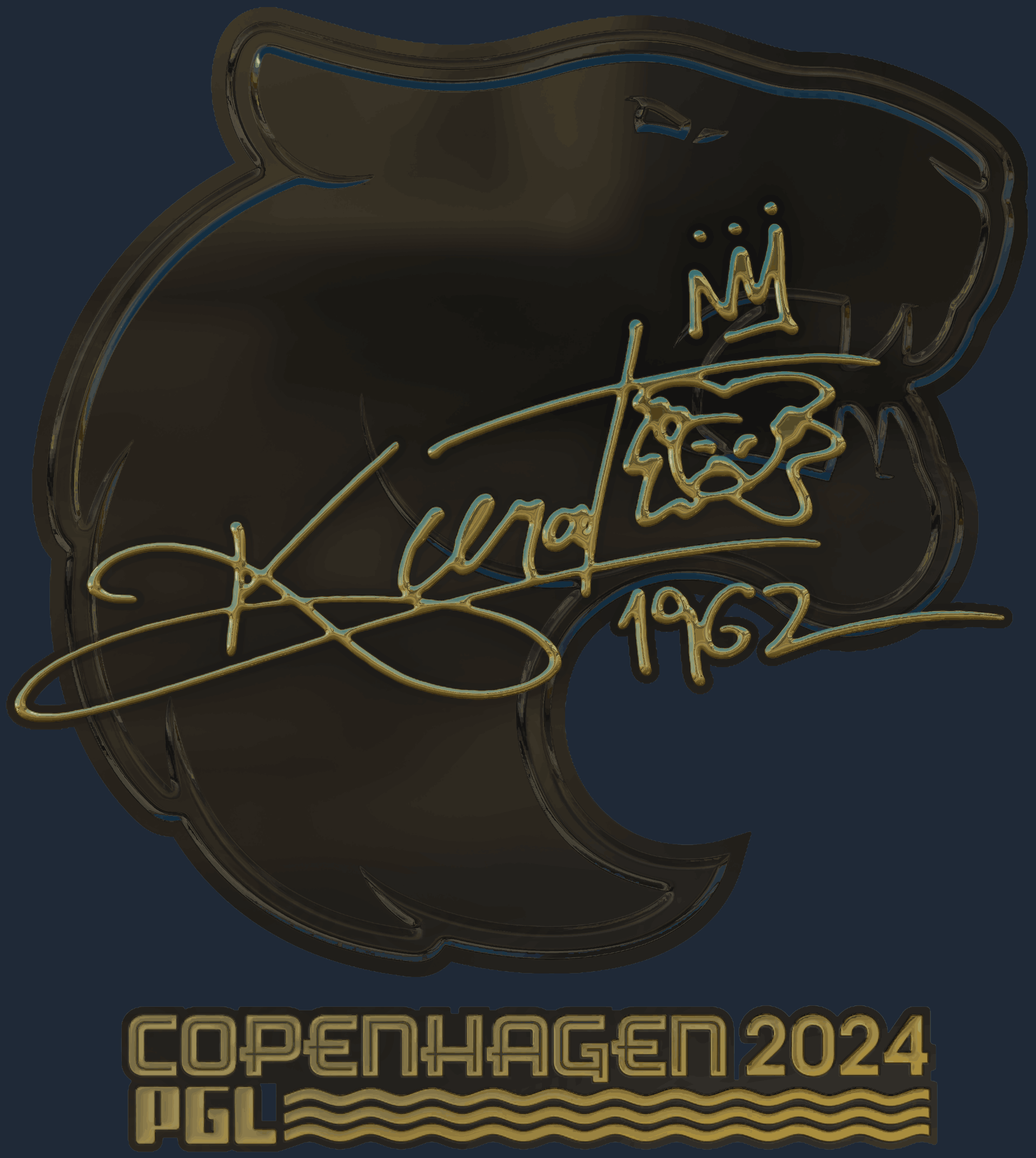 Sticker | KSCERATO (Gold) | Copenhagen 2024 Image