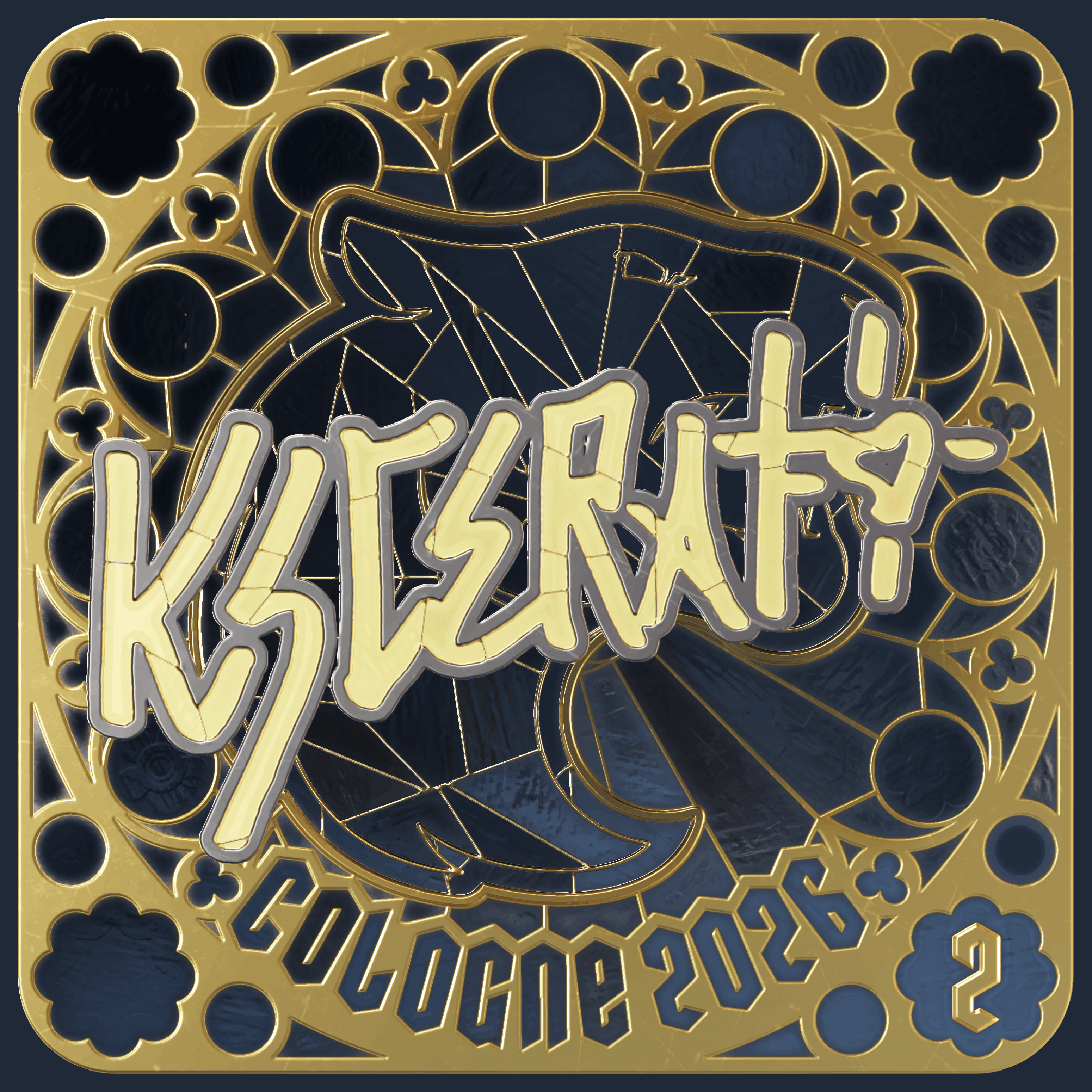 Sticker | KSCERATO (Gold, Ranked) | Cologne 2026 Image