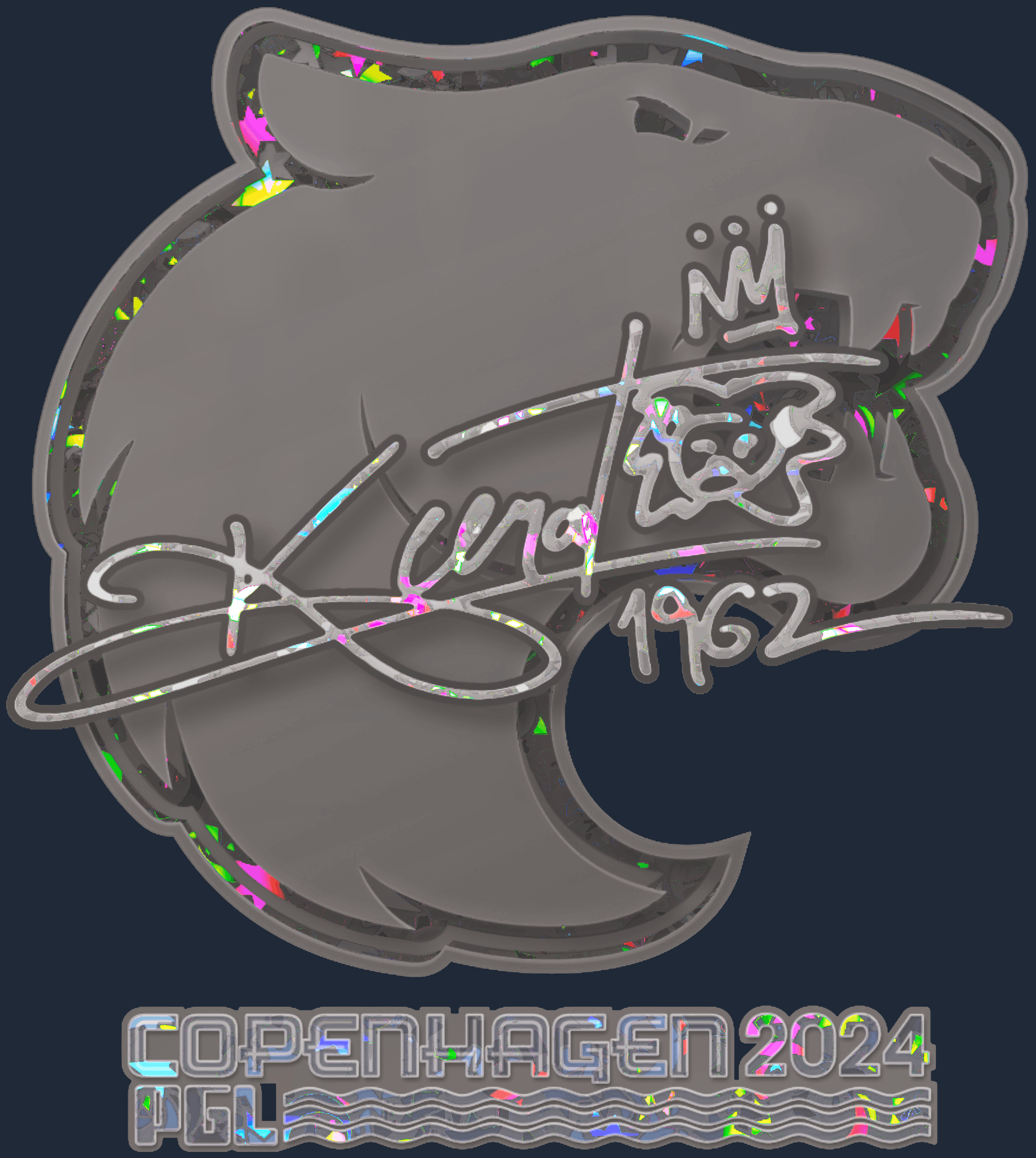 Sticker | KSCERATO (Glitter) | Copenhagen 2024 Image