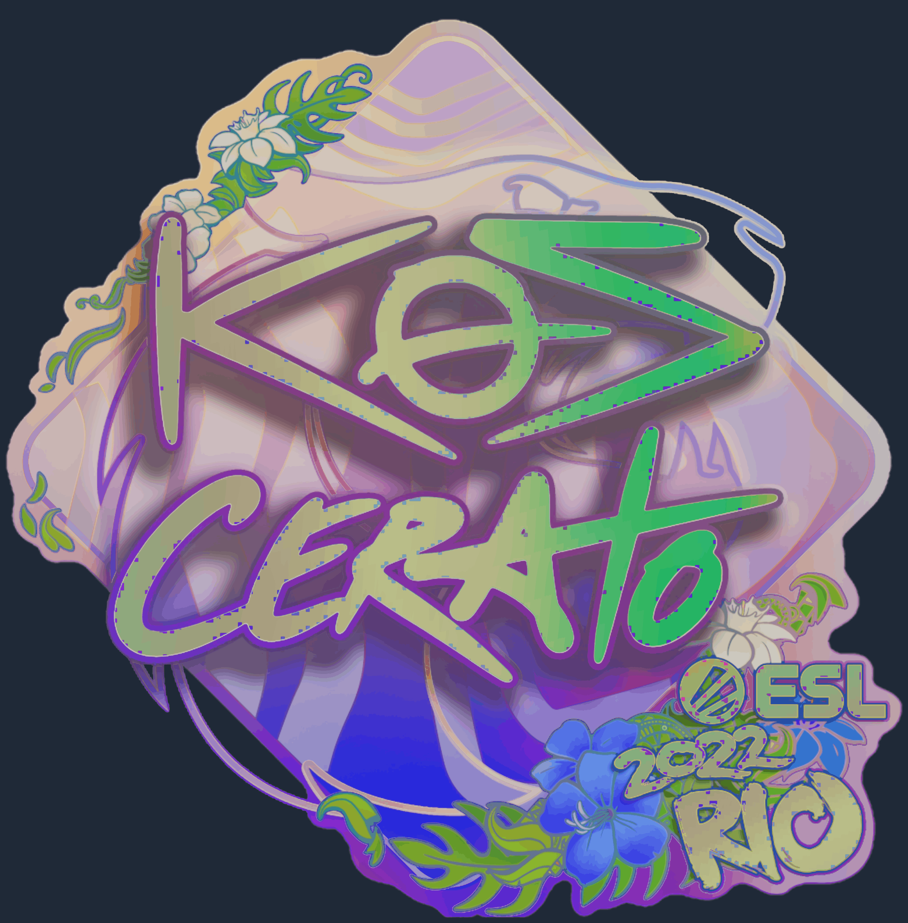 Sticker | KSCERATO (Holo) | Rio 2022 Screenshot