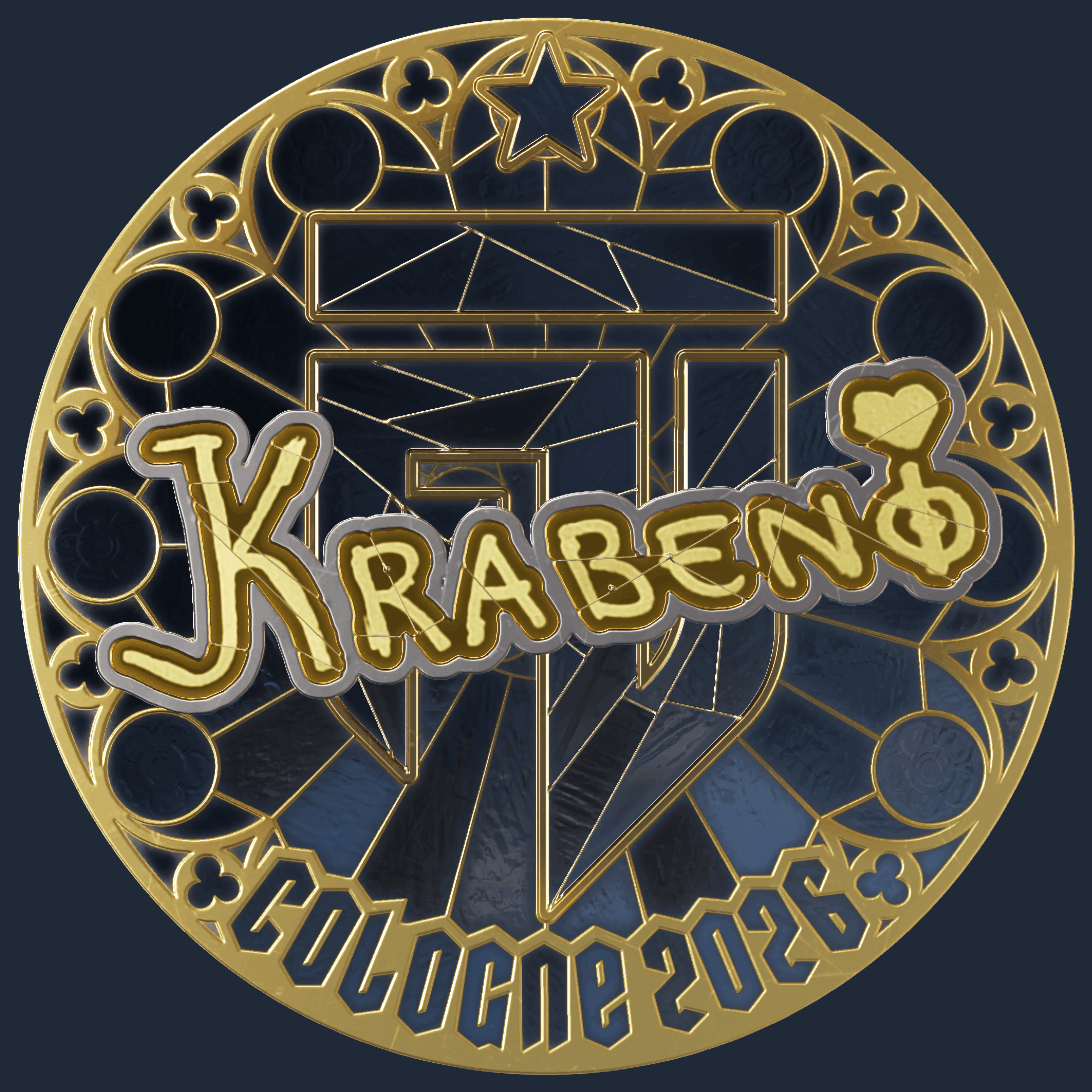 Sticker | Krabeni (Gold) | Cologne 2026 Image