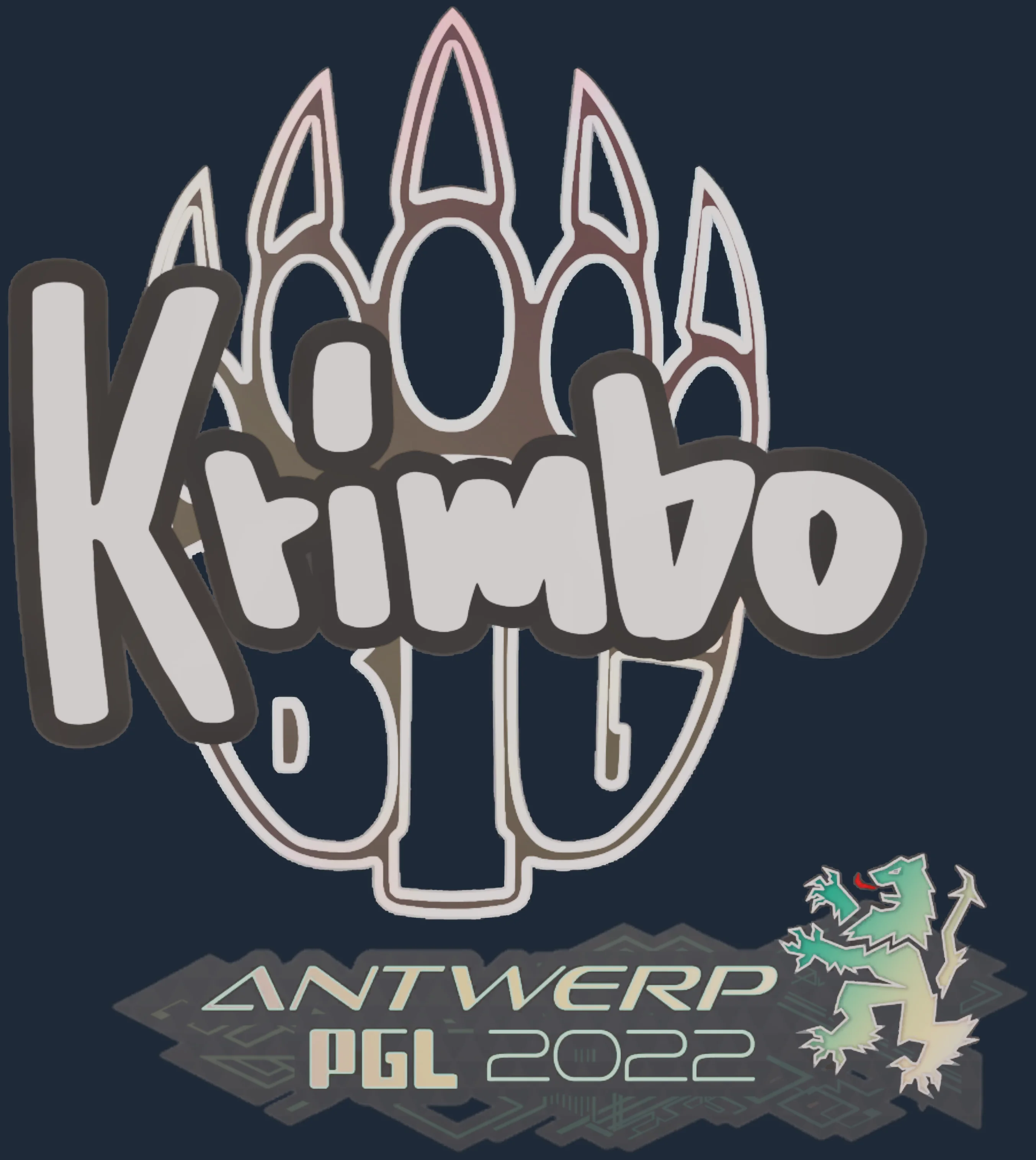 Sticker | Krimbo | Antwerp 2022 Image