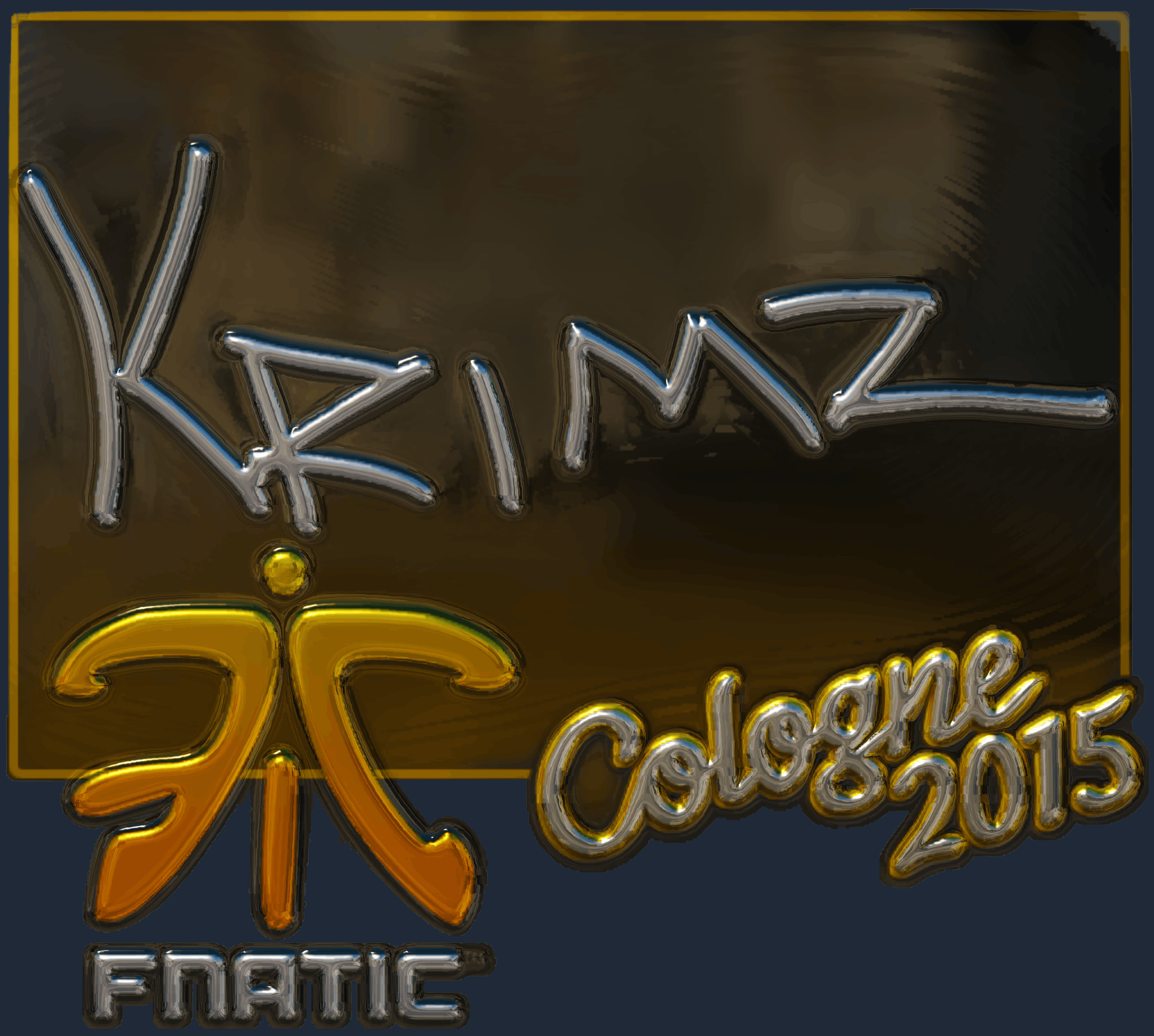 Sticker | KRIMZ (Foil) | Cologne 2015 Image