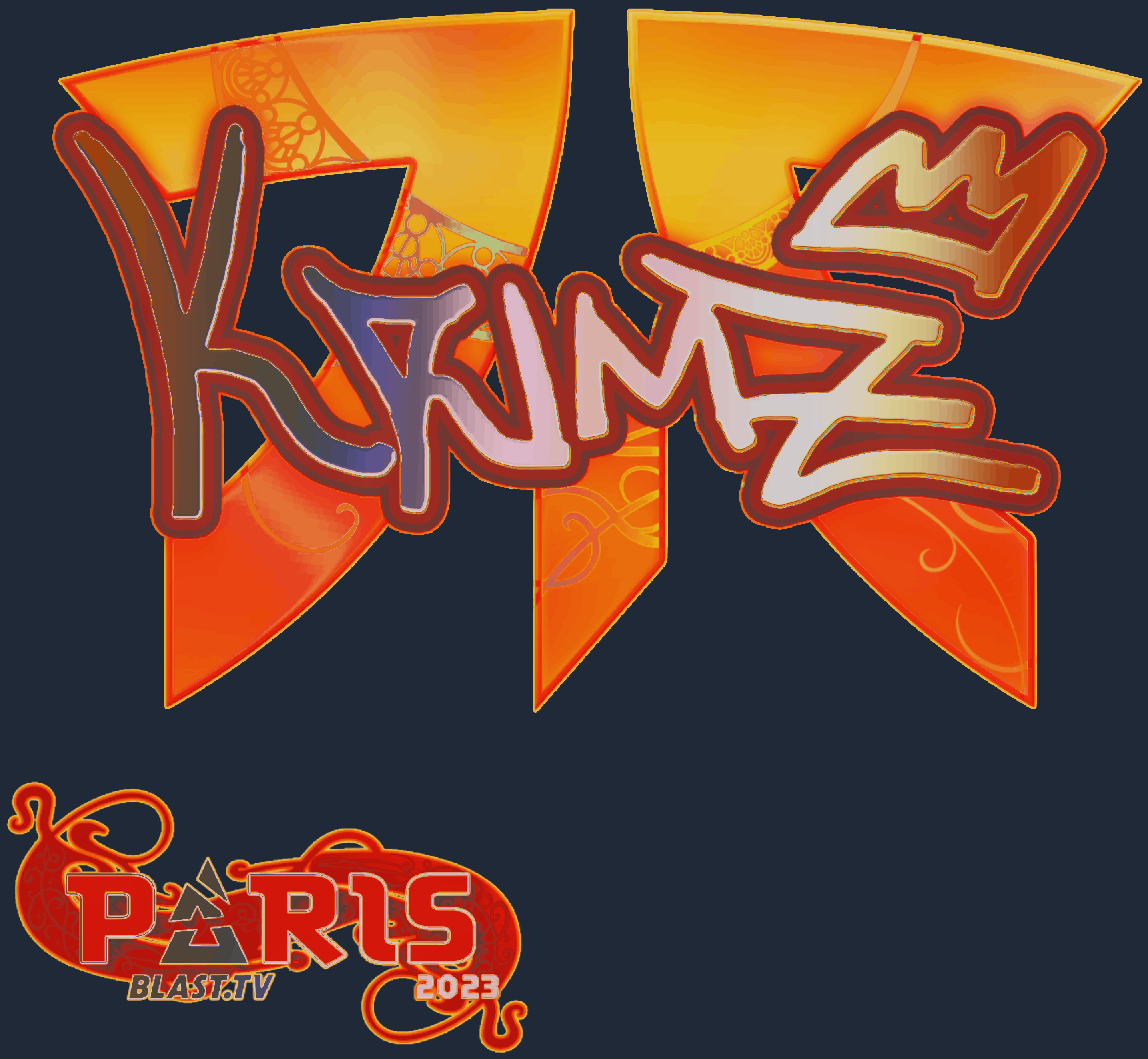 Sticker | KRIMZ (Holo) | Paris 2023 Screenshot