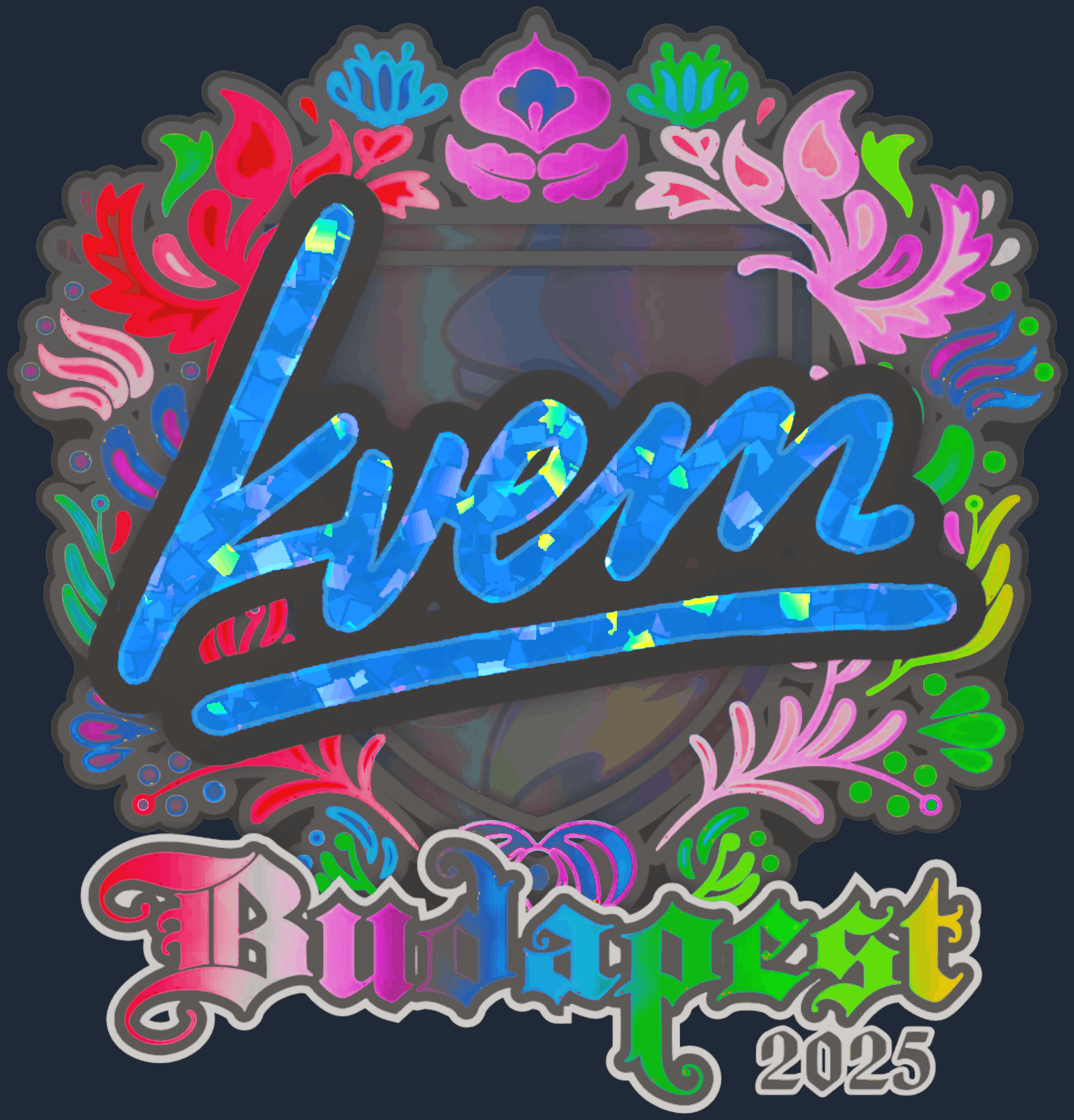 Sticker | Kvem (Holo) | Budapest 2025 Image