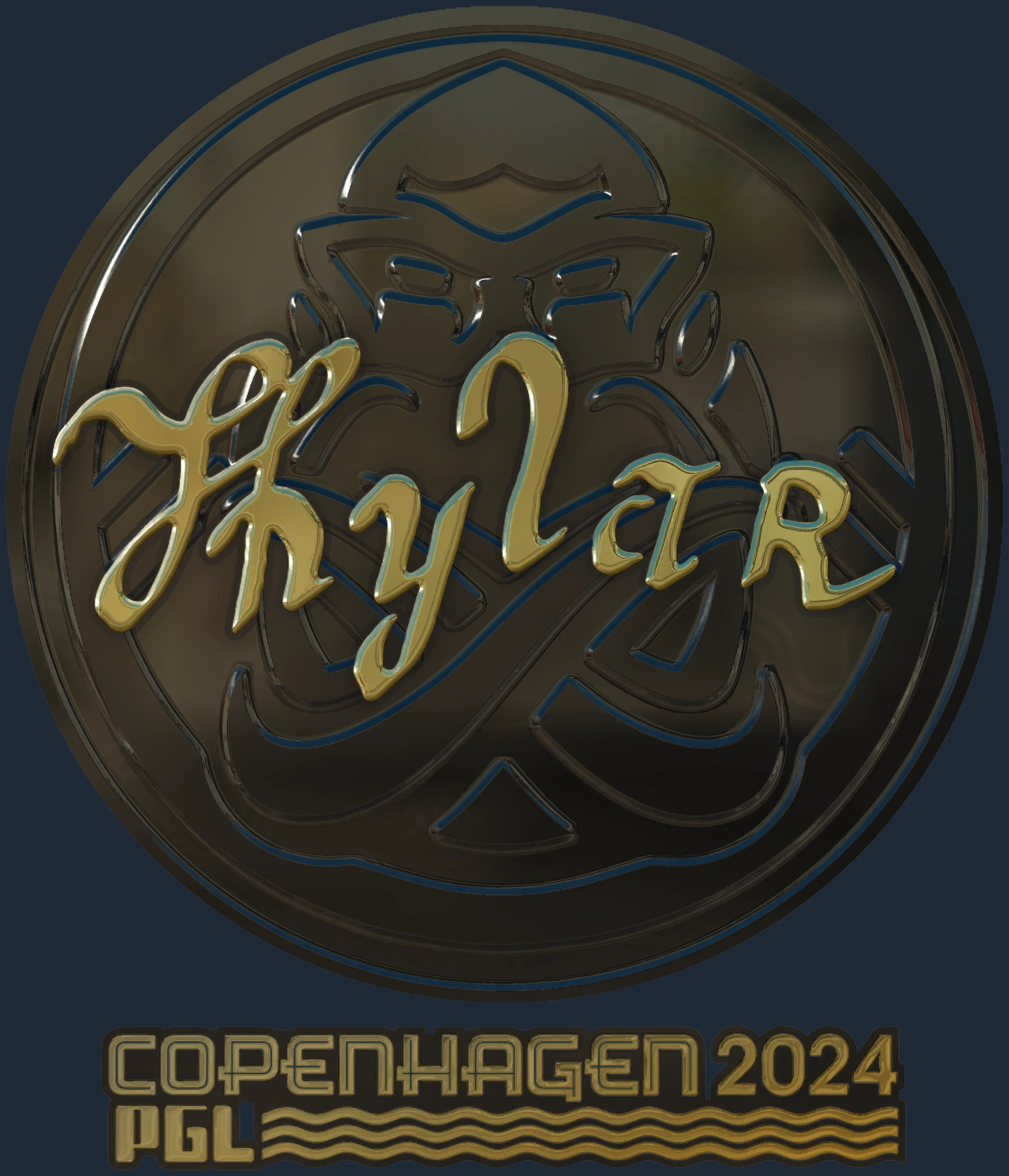 Sticker | Kylar (Gold) | Copenhagen 2024 Image