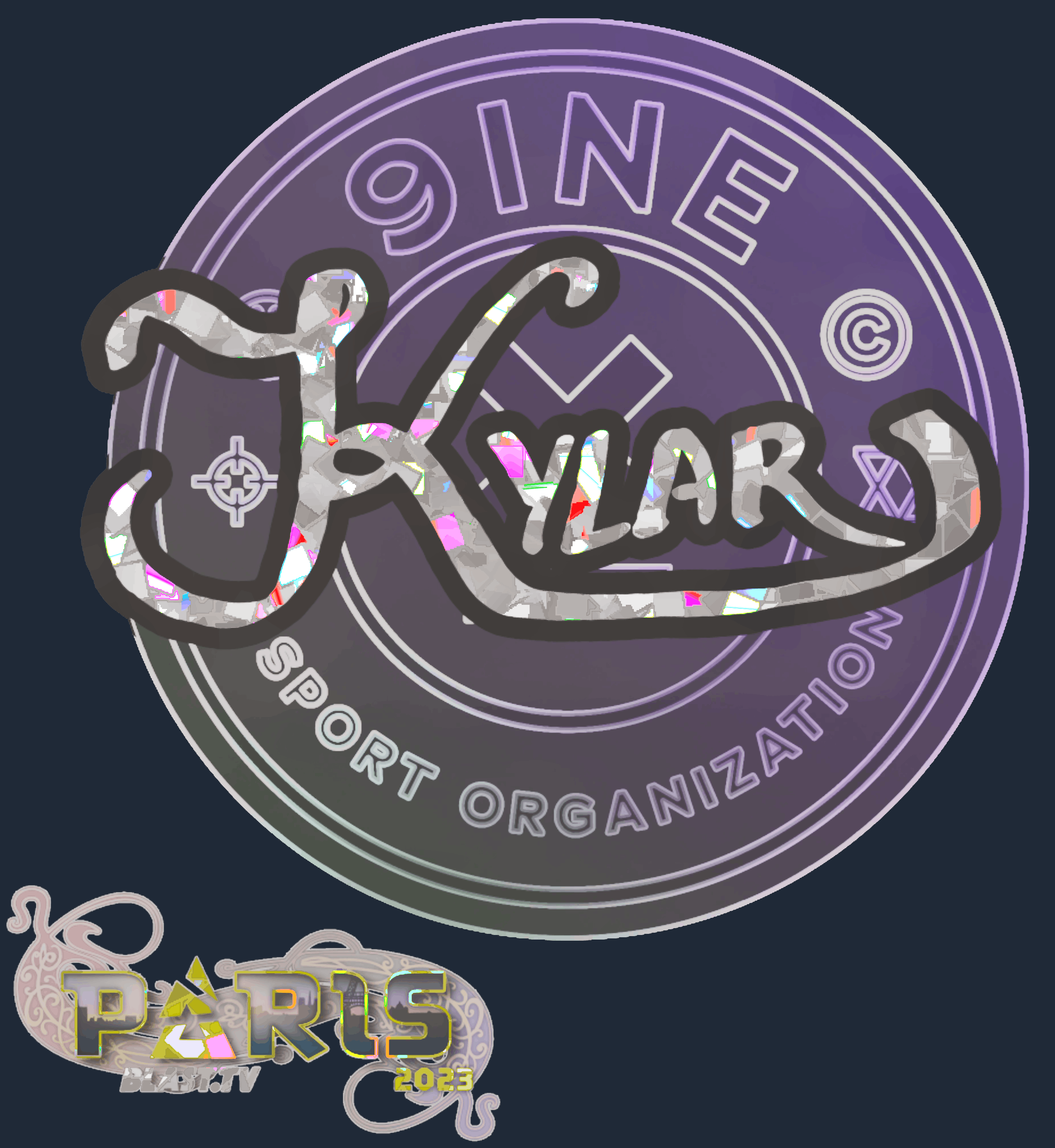 Sticker | Kylar (Glitter) | Paris 2023 Image